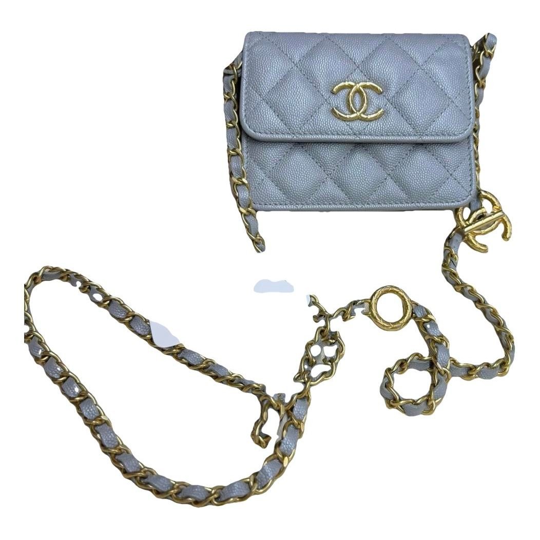 Leather mini bag