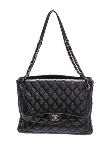 Quilted Flap Tote