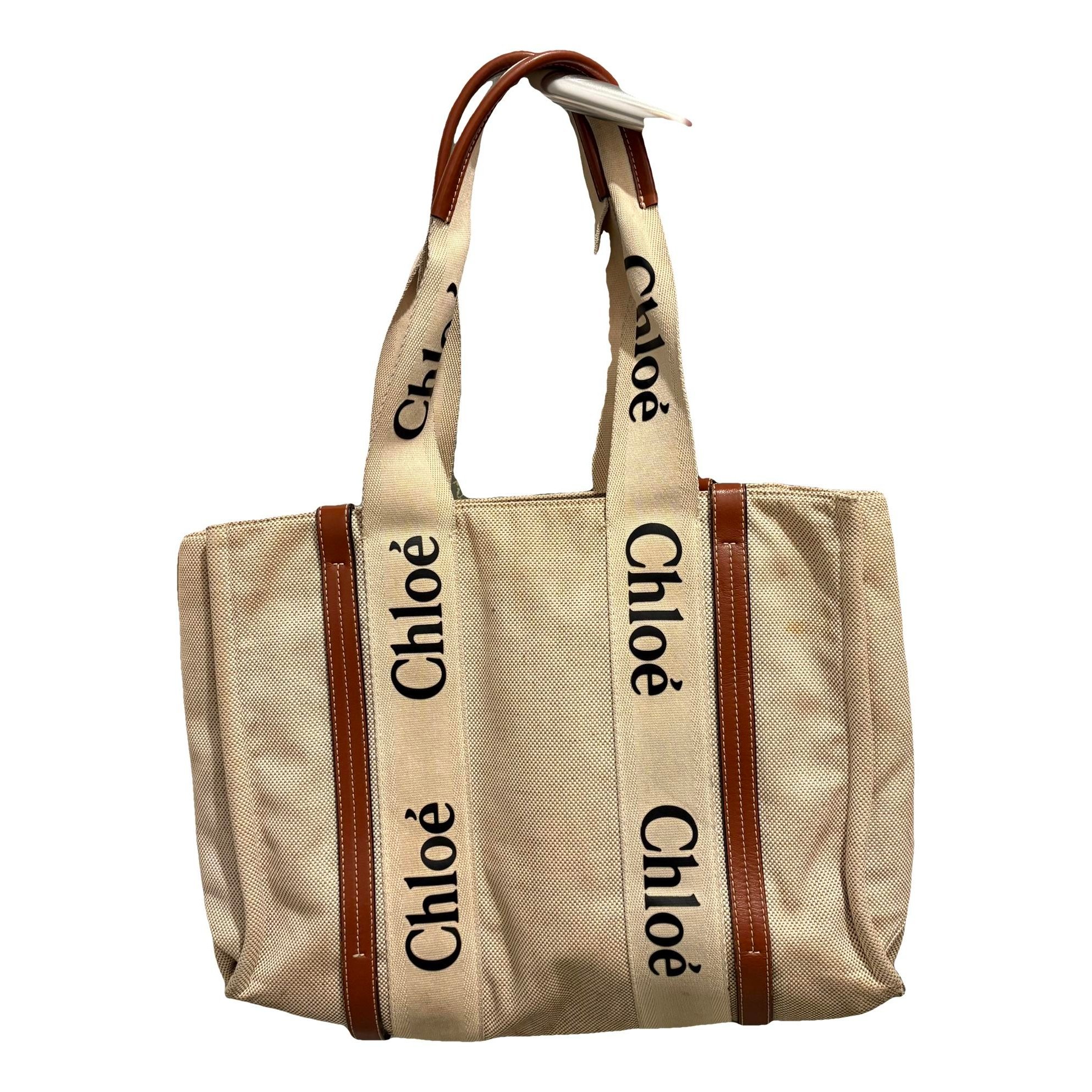 Chloe Woody cloth tote