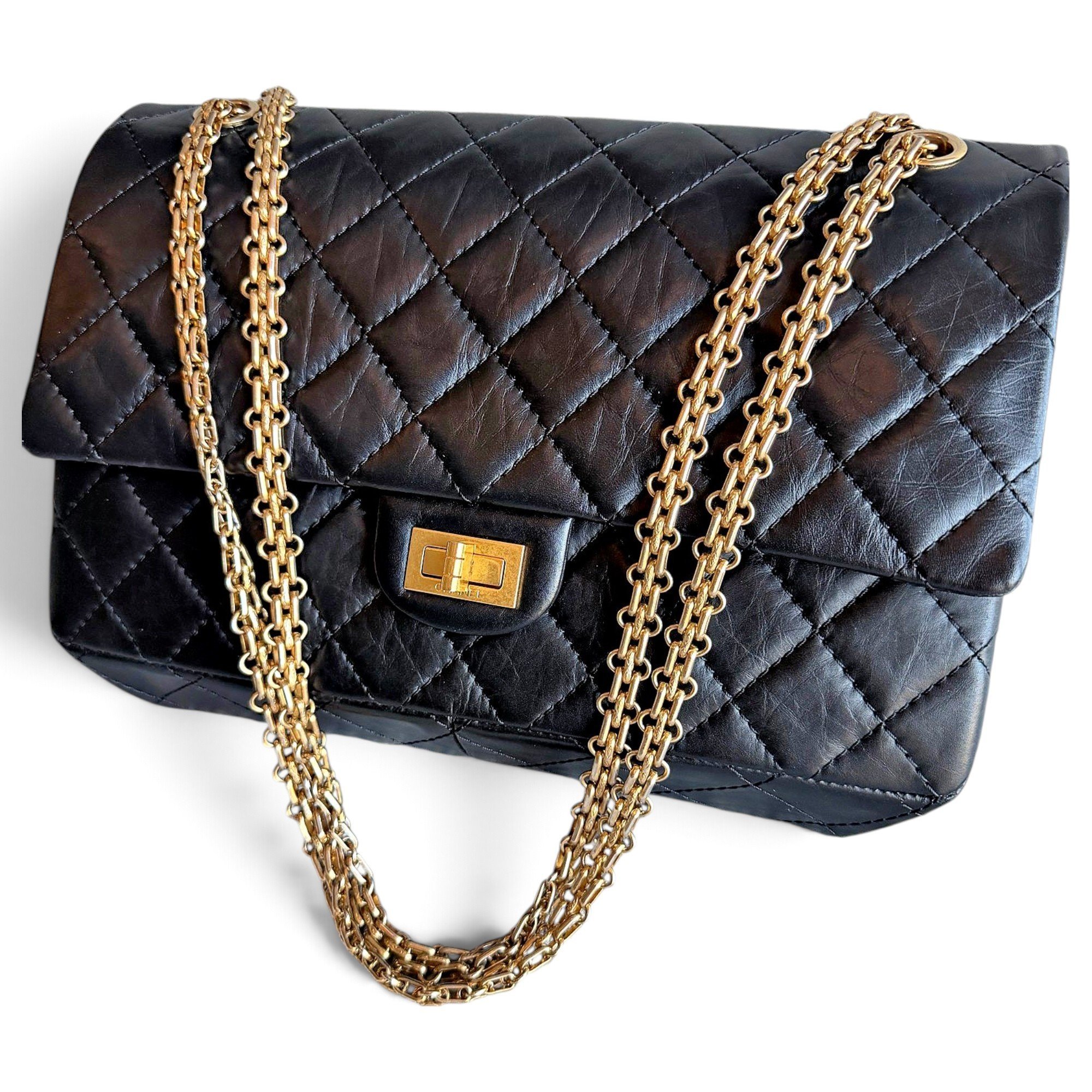 2.55 leather handbag