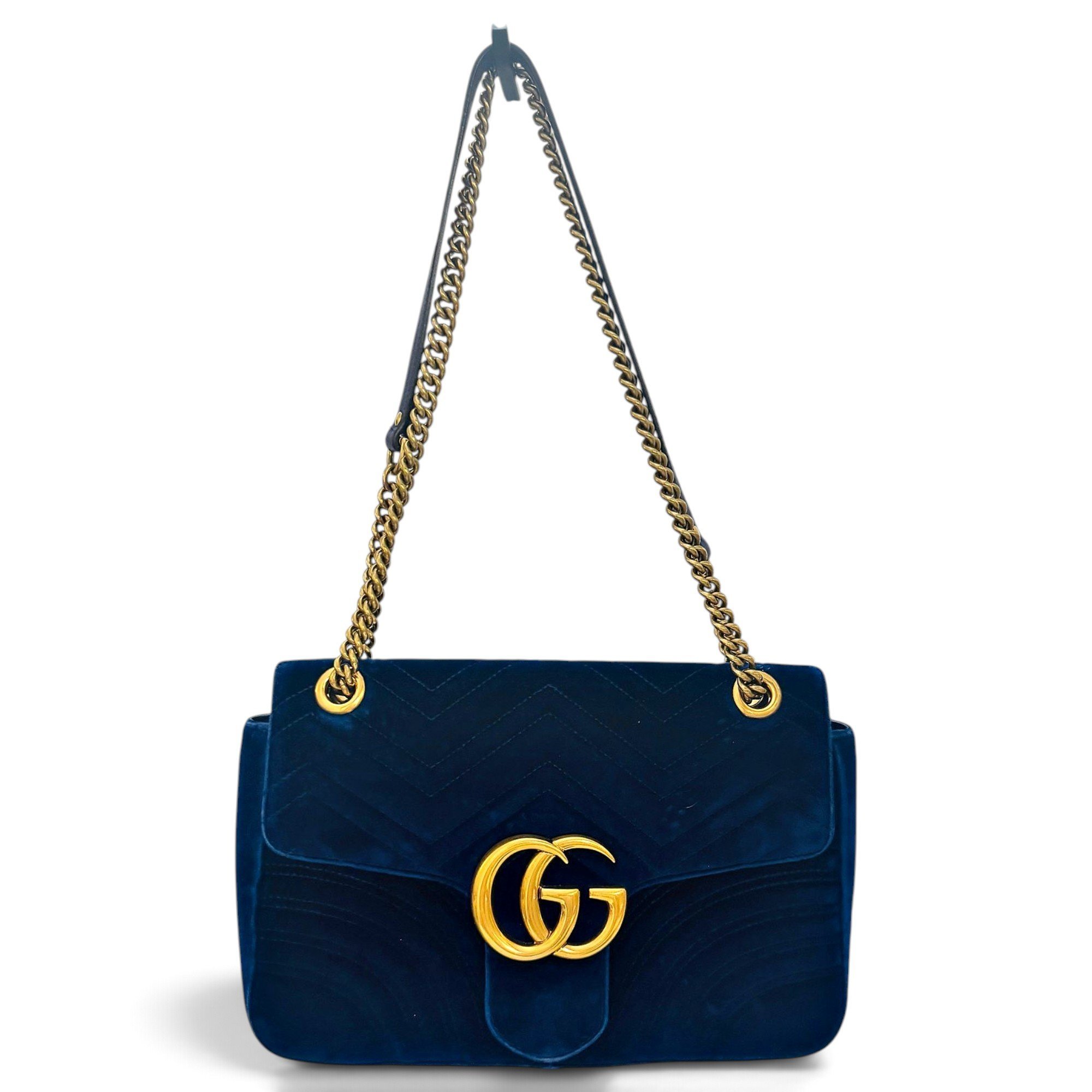 GG Marmont velvet handbag