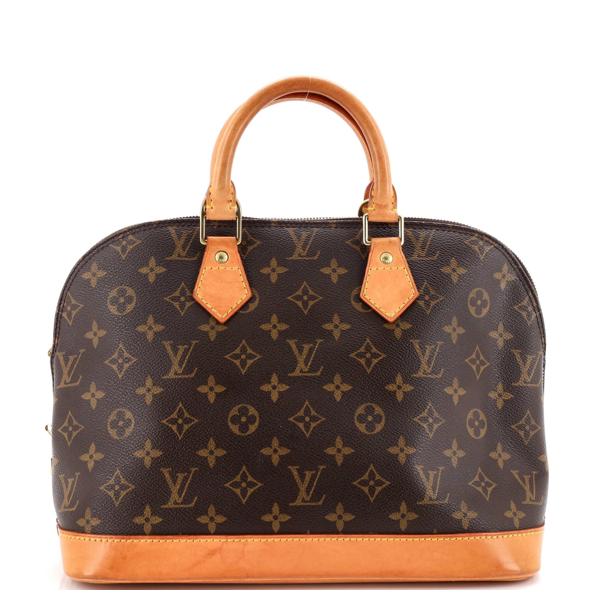 Louis Vuitton Alma Handbag Monogram Canvas PM