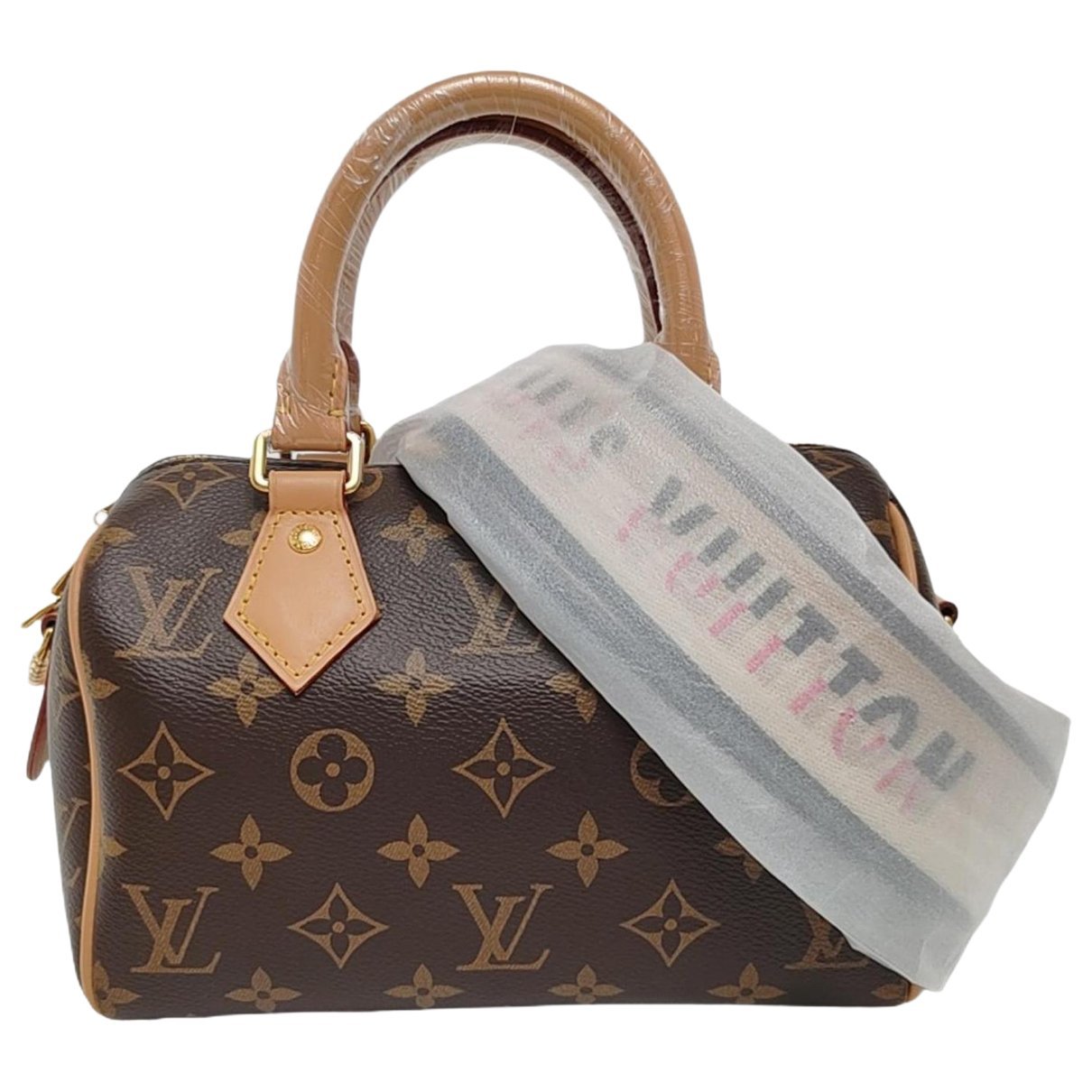 Nano Speedy / Mini HL leather handbag