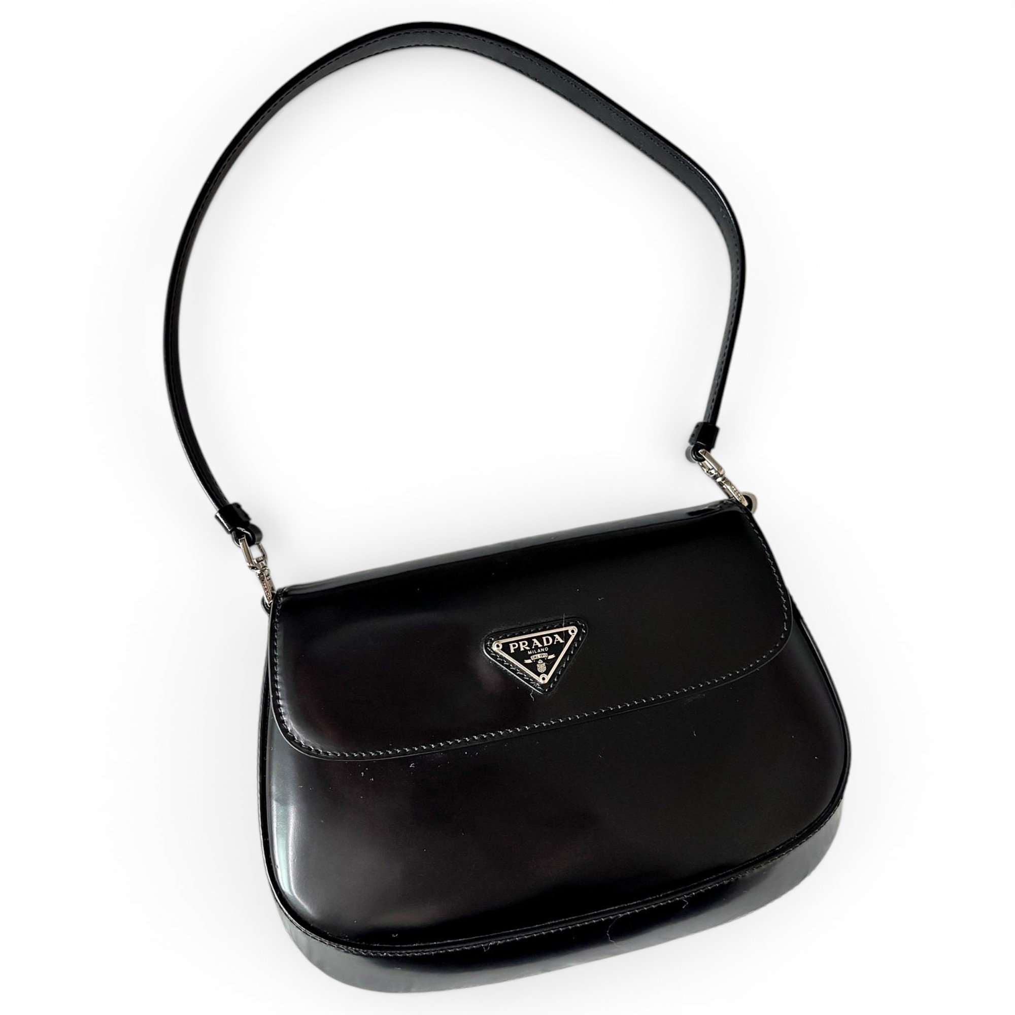 Cleo Flap leather handbag