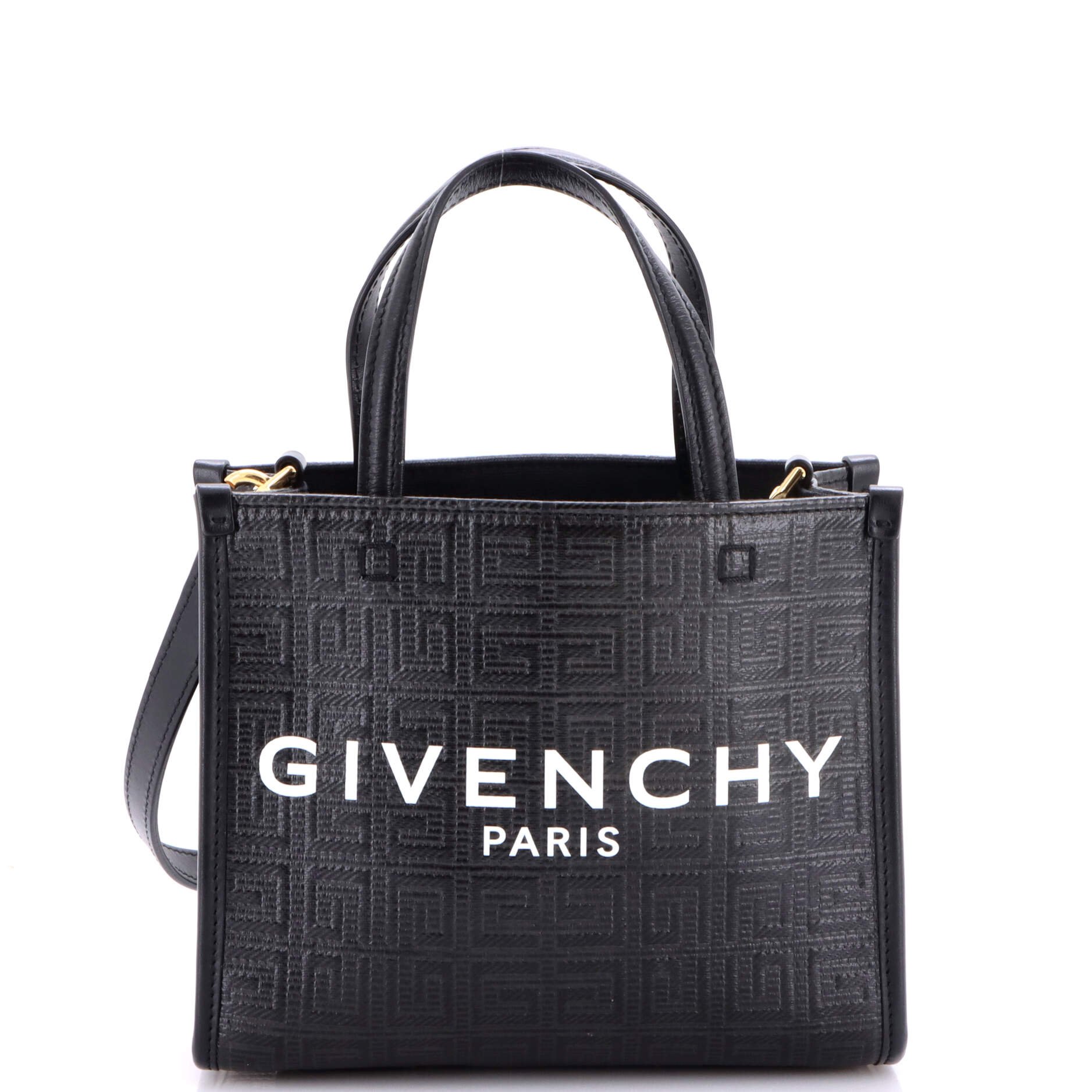 G-Tote 4G Embossed Coated Canvas Mini