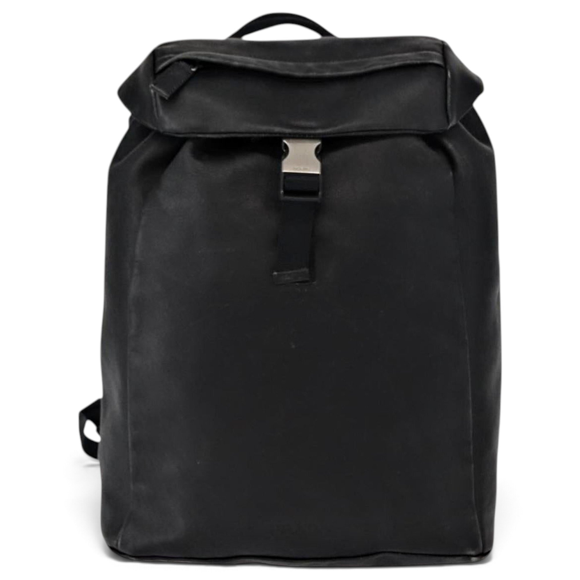 Leather backpack