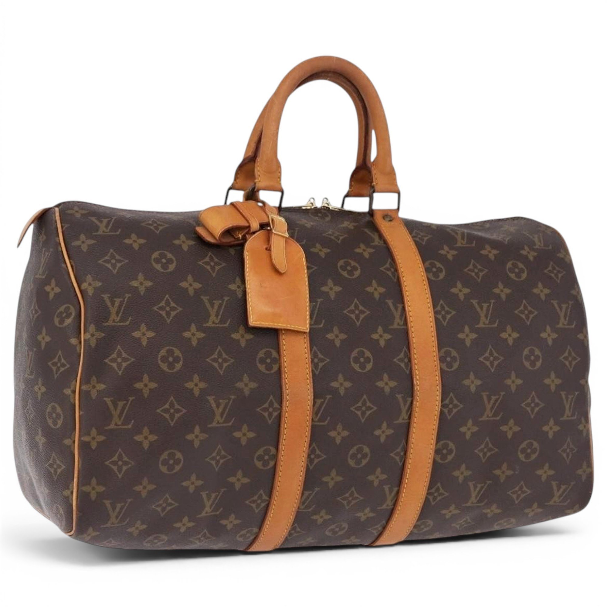 Keepall leather 24h bag