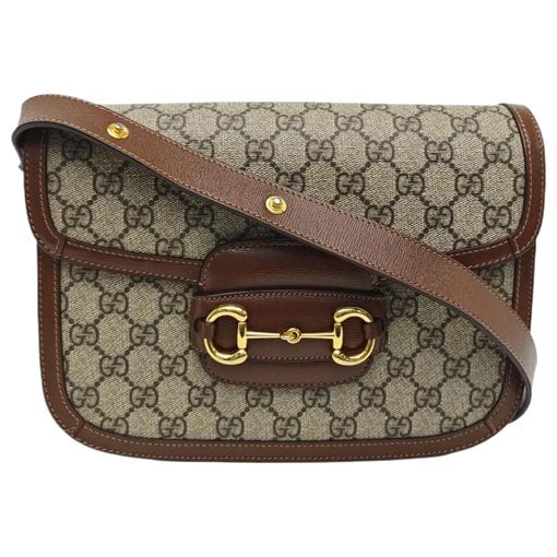 Handle Horsebit 1955 leather handbag