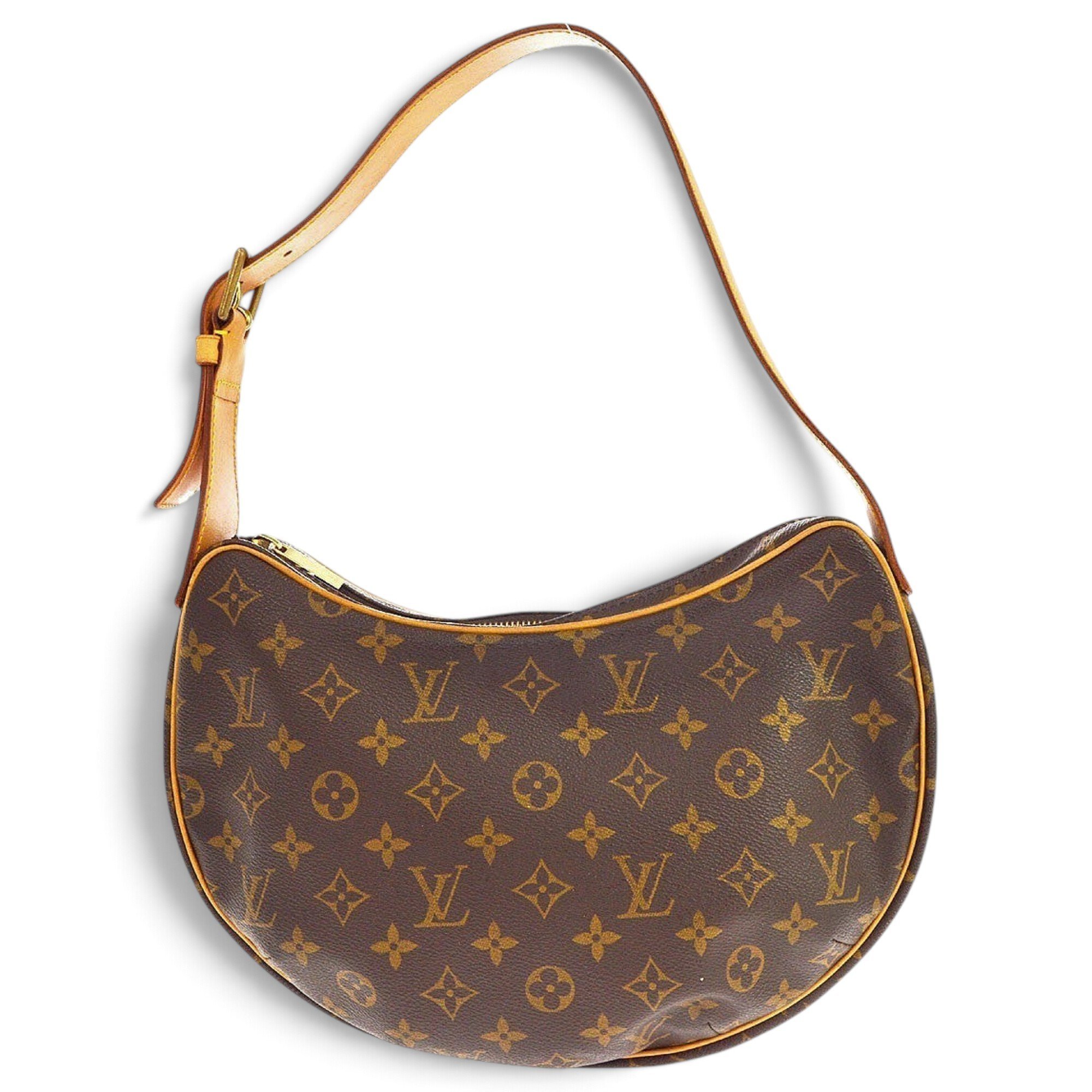 Croissant cloth handbag
