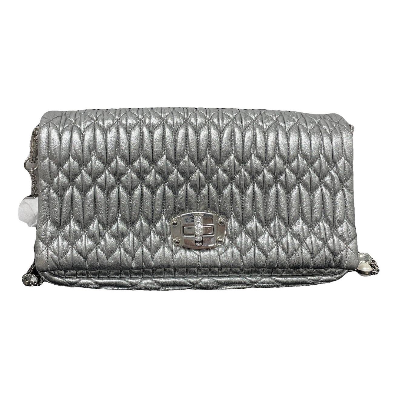 Miu Miu Miu Crystal leather handbag