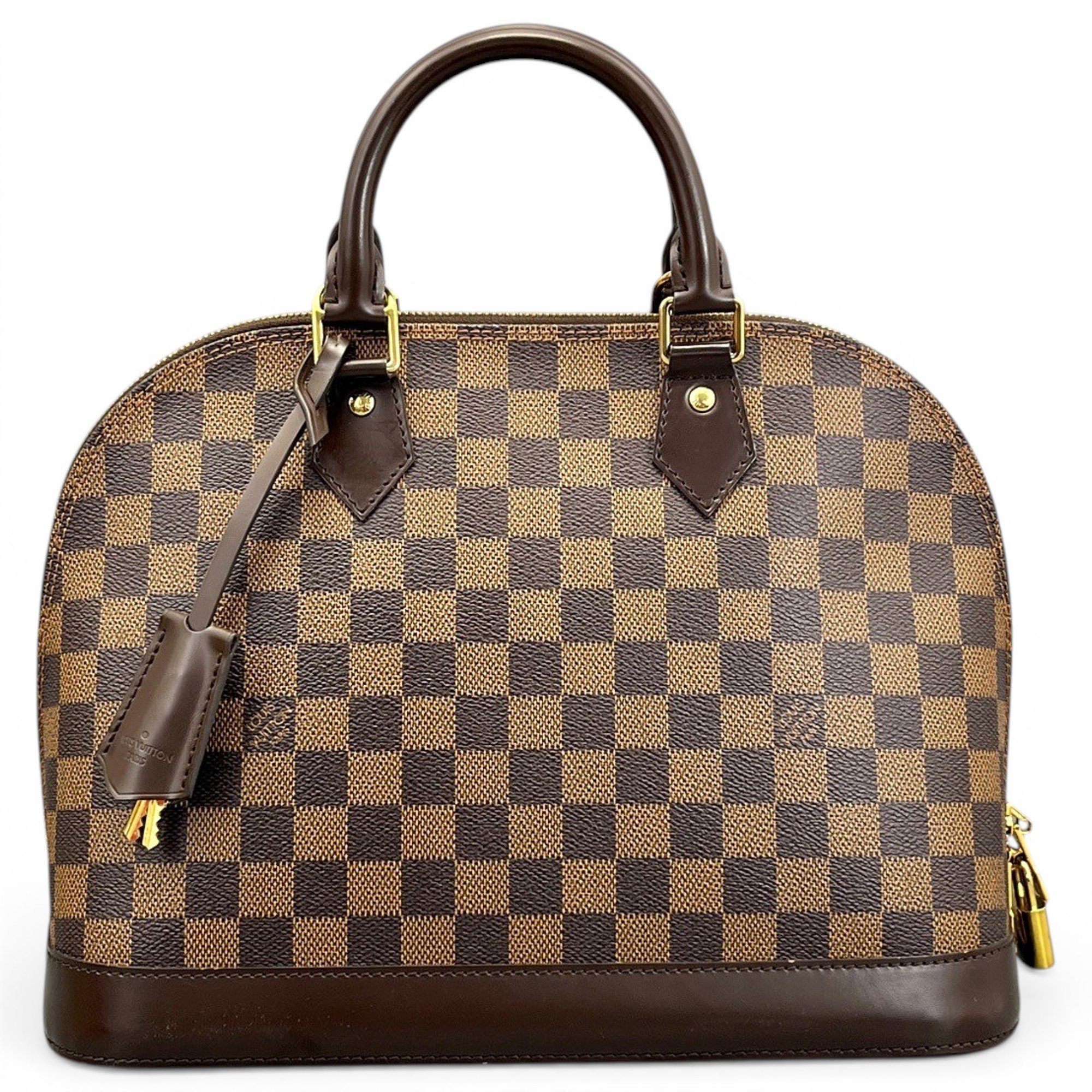 Alma leather handbag