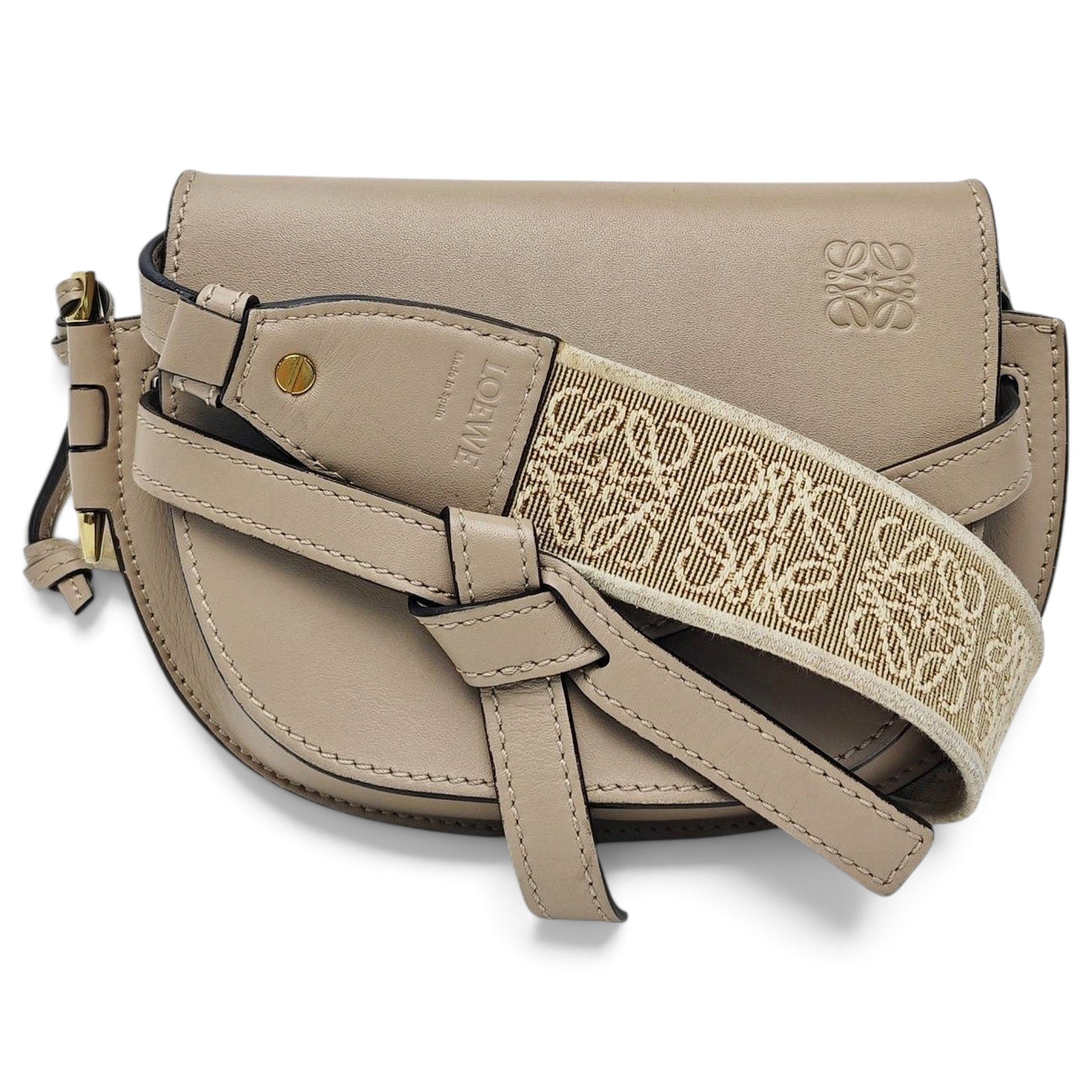 Gate leather handbag