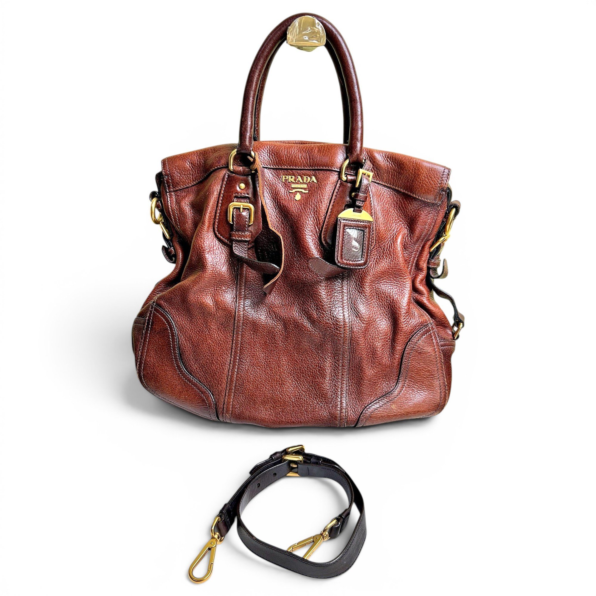 Leather handbag