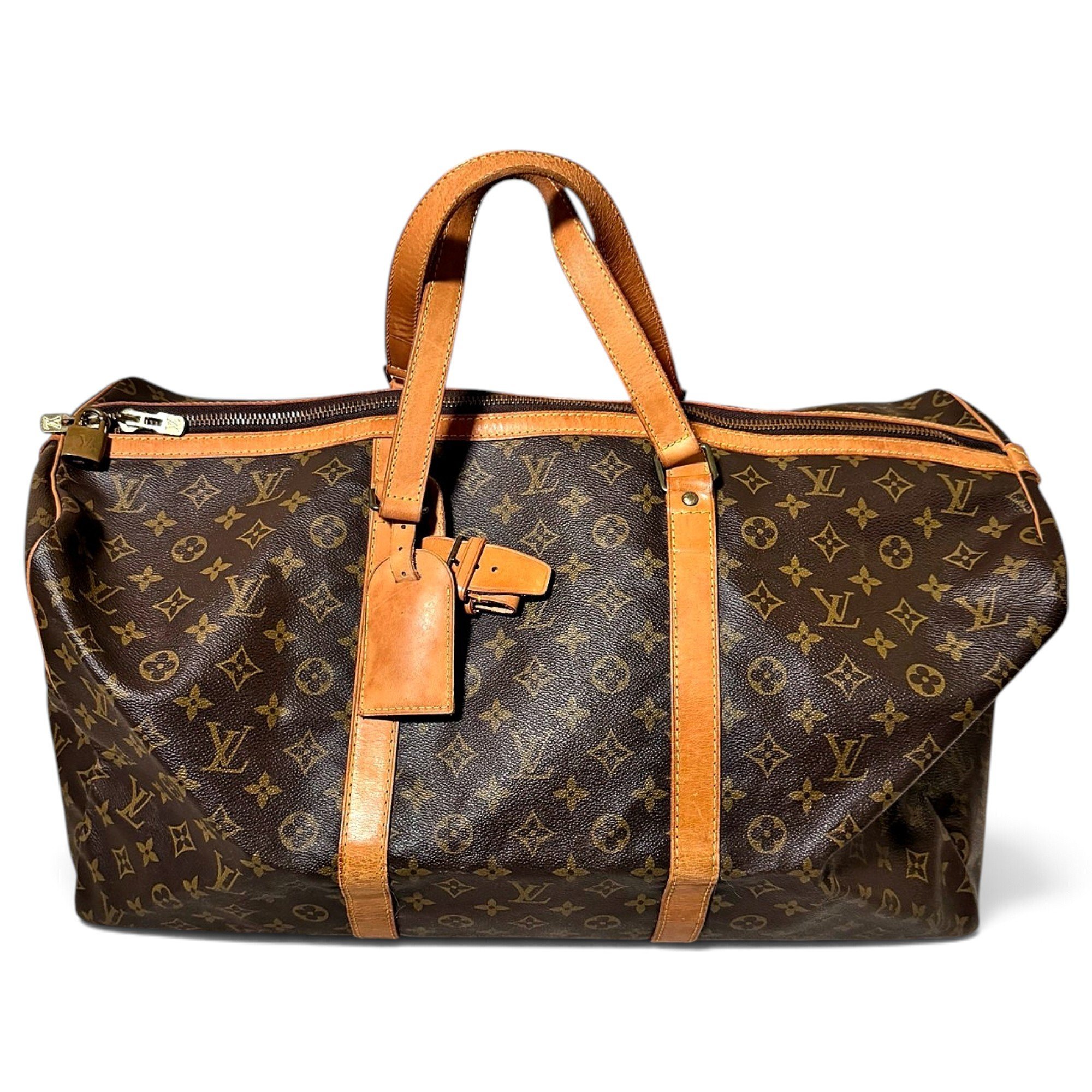 Keepall leather 48h bag