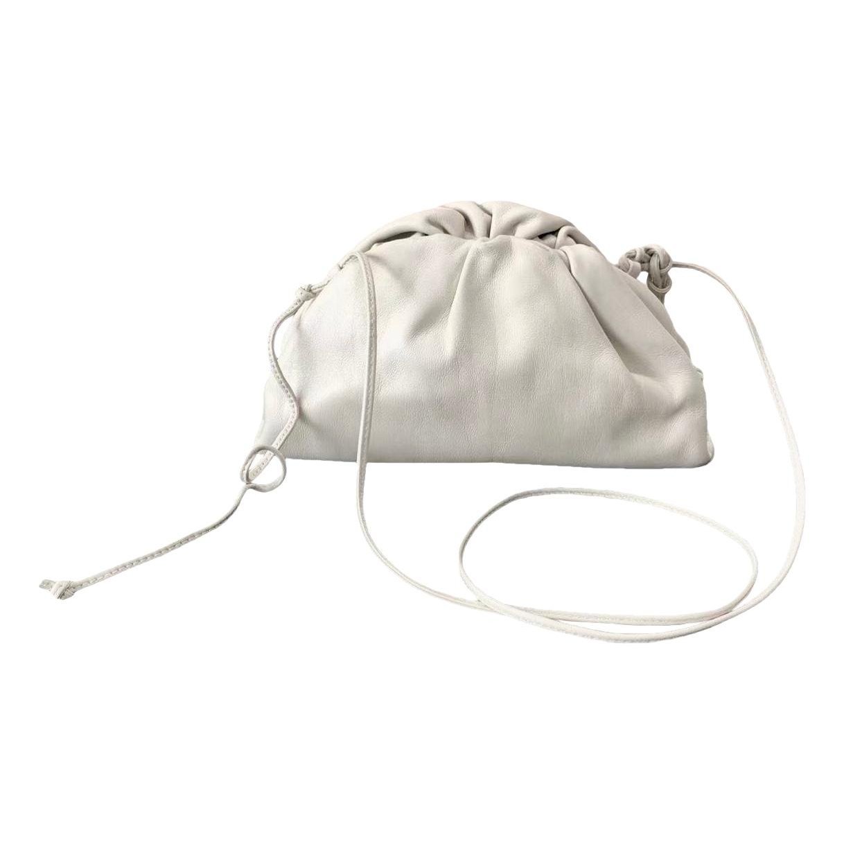 Pouch leather handbag