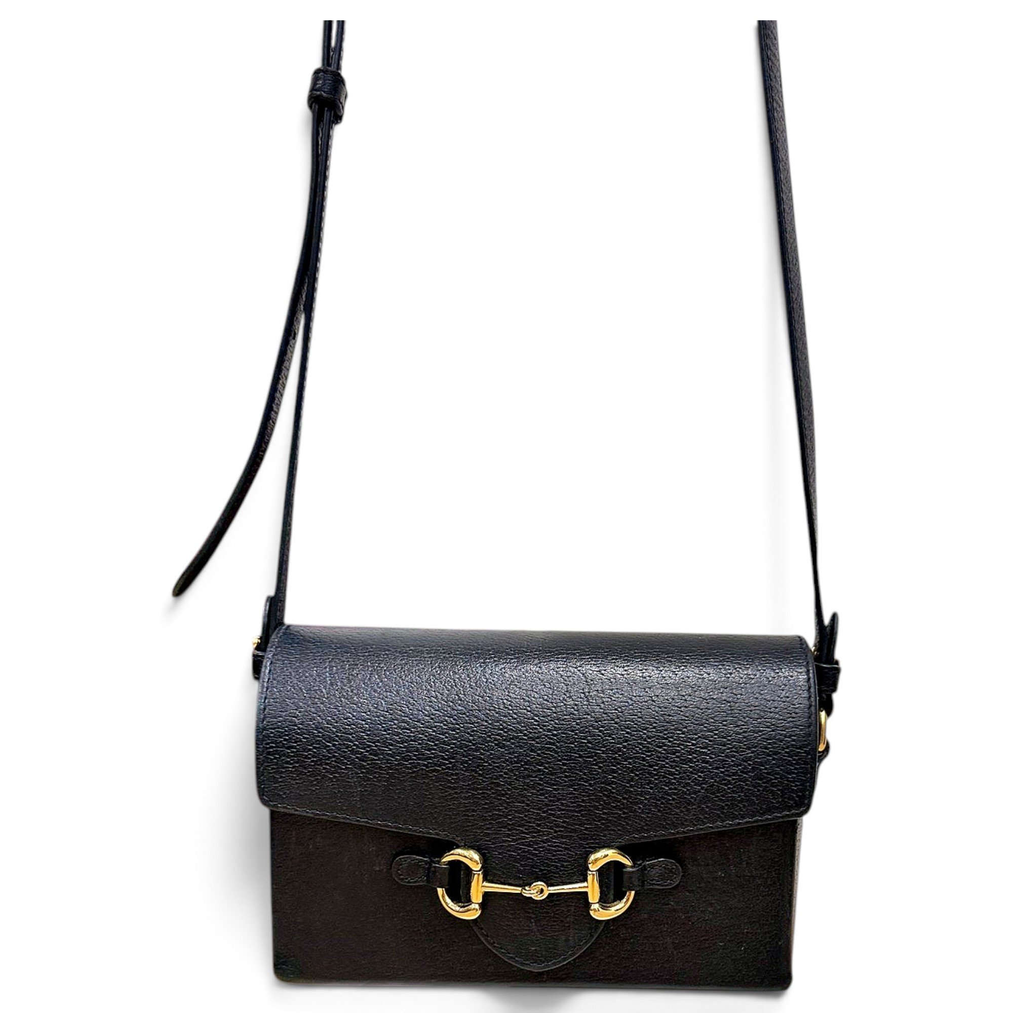 Horsebit 1955 Flap leather crossbody bag
