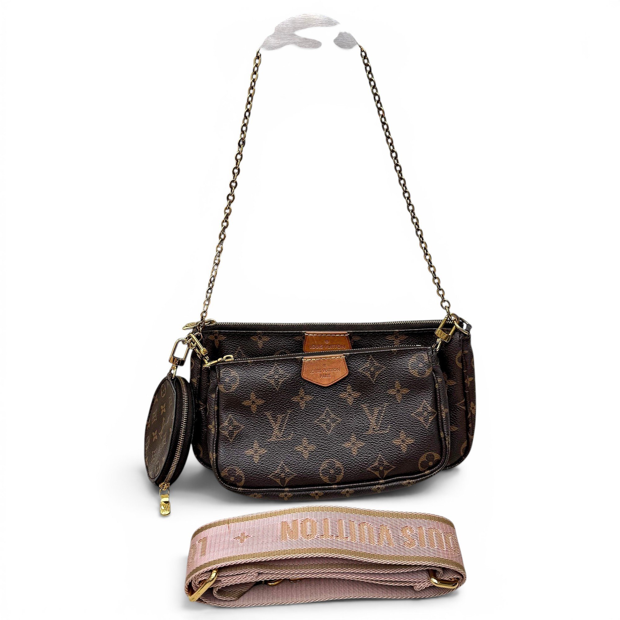 Multi Pochette Accessoires leather handbag