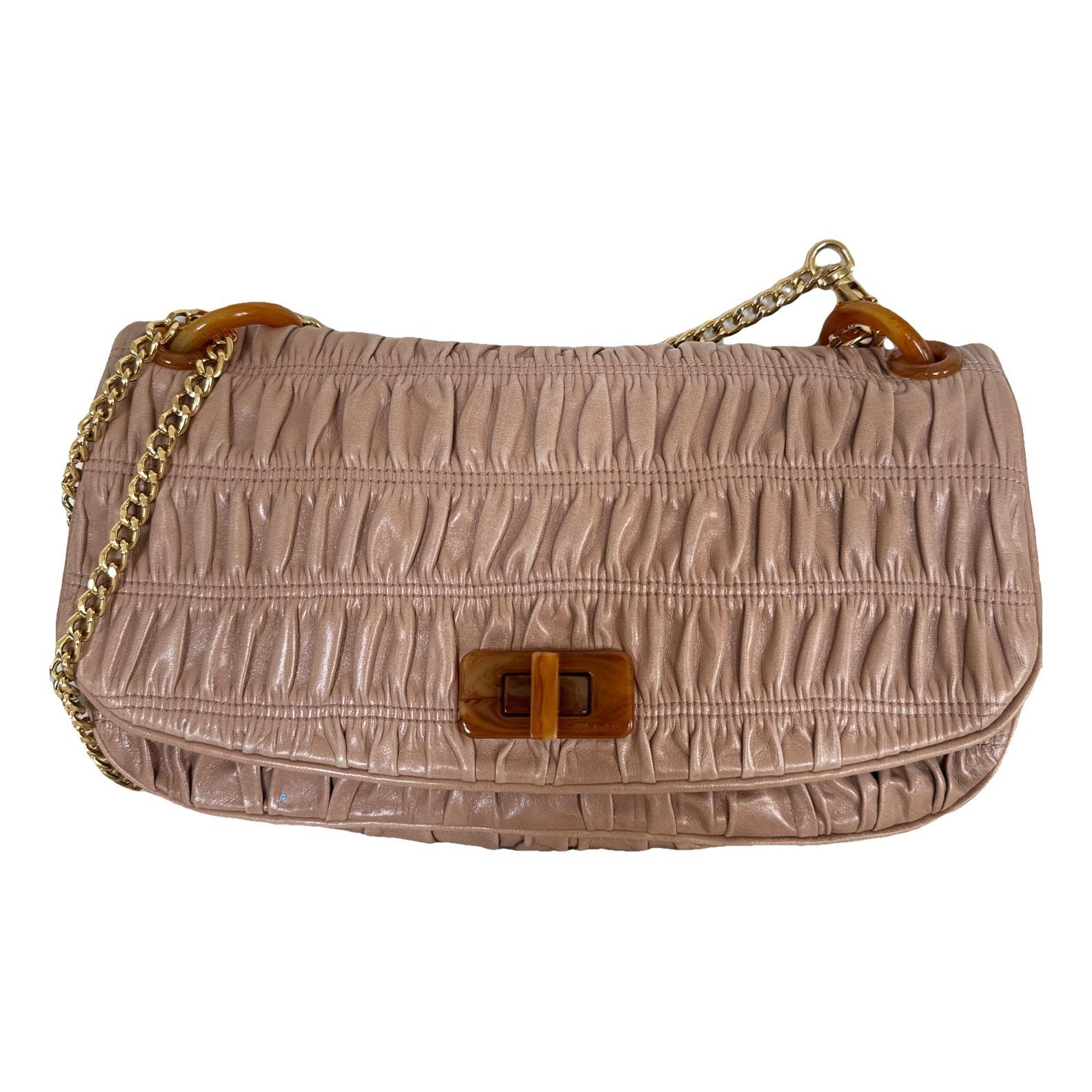 Leather handbag