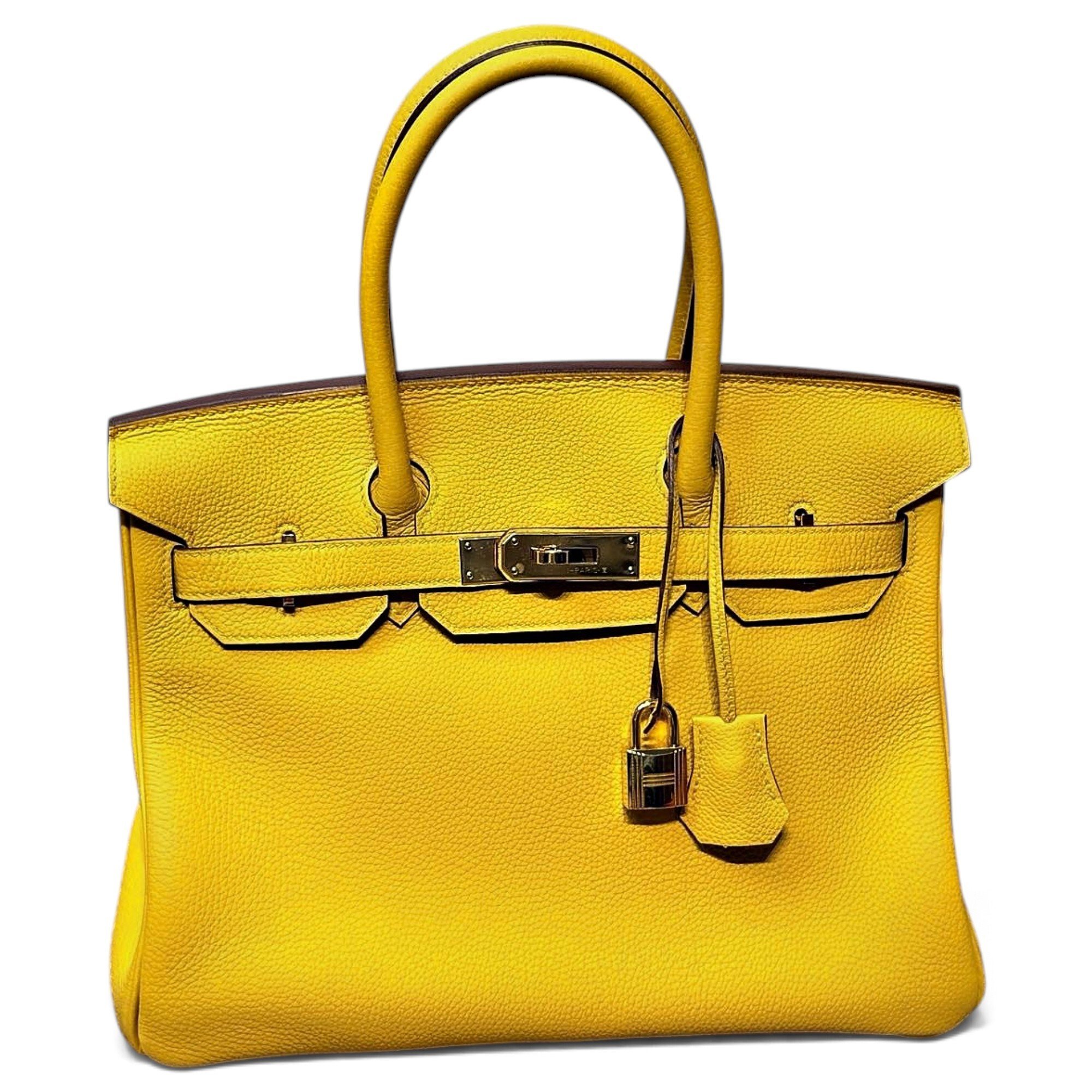 Birkin 30 leather handbag