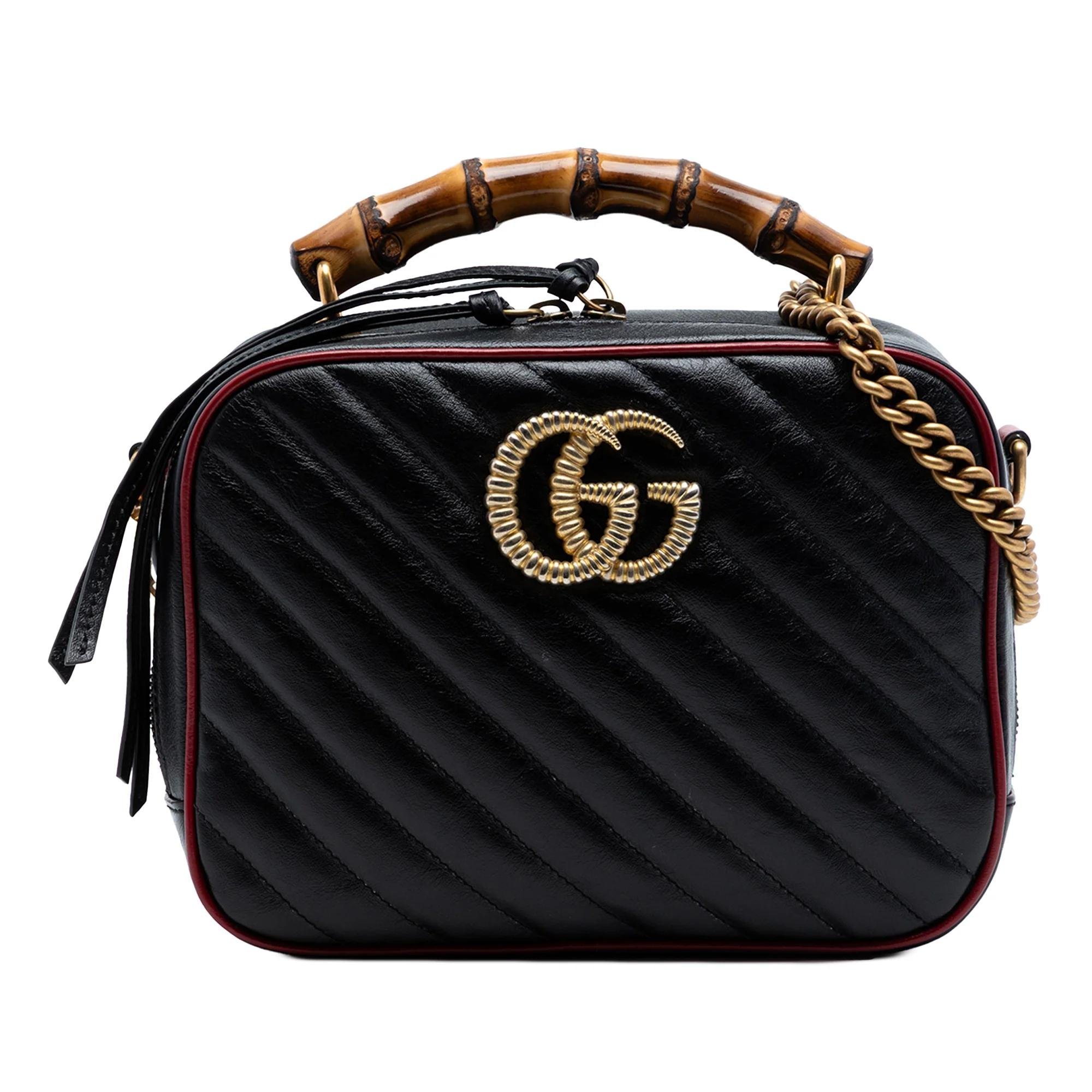 Bamboo leather satchel