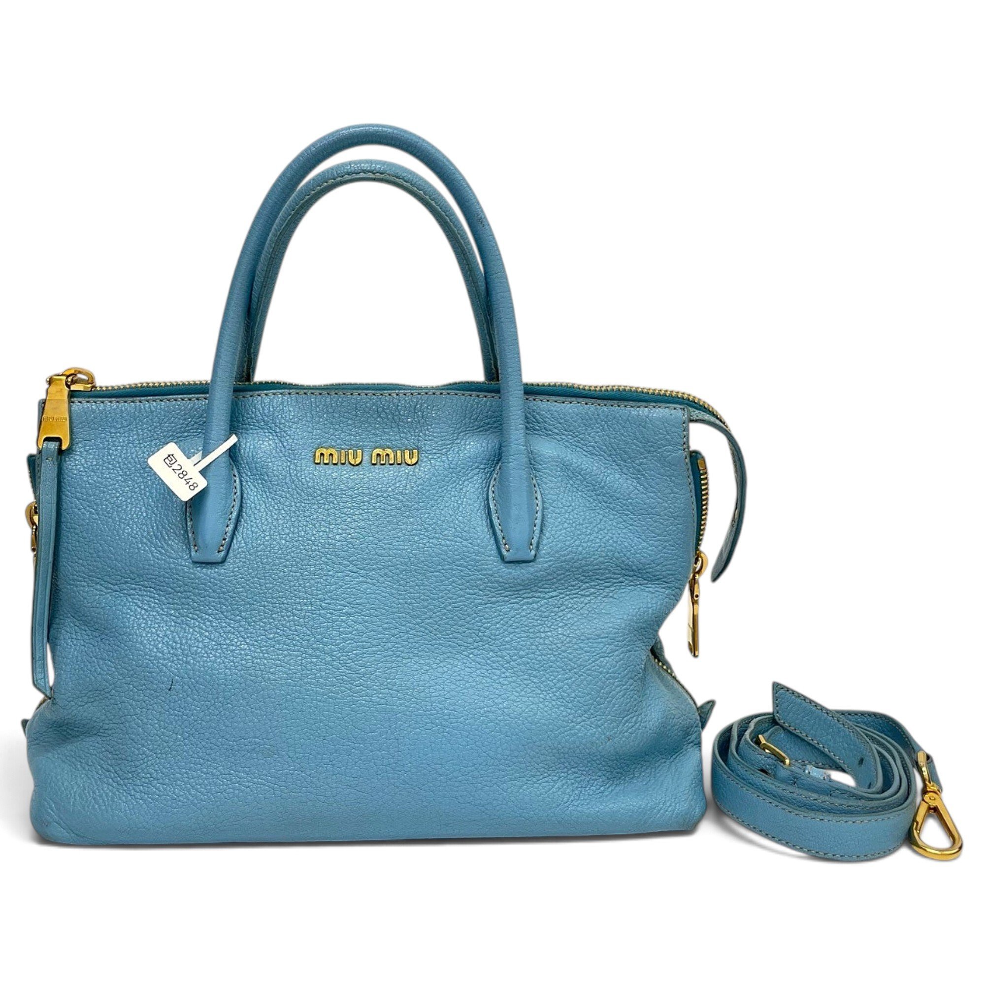 Leather handbag