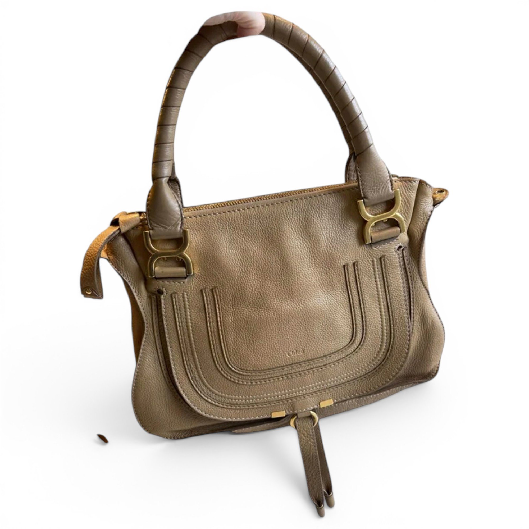 Marcie leather handbag