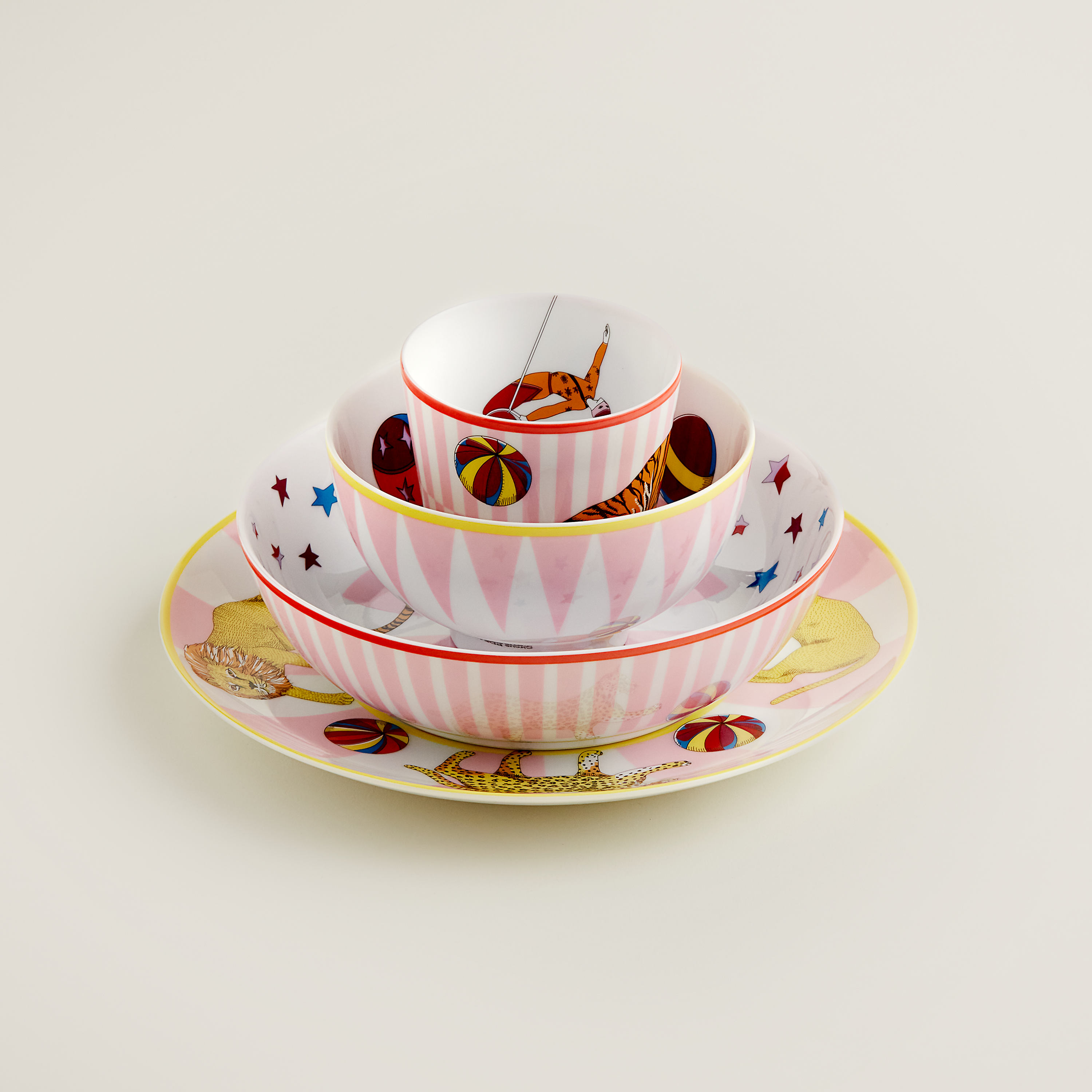 Hermes Circus set of 4 pieces