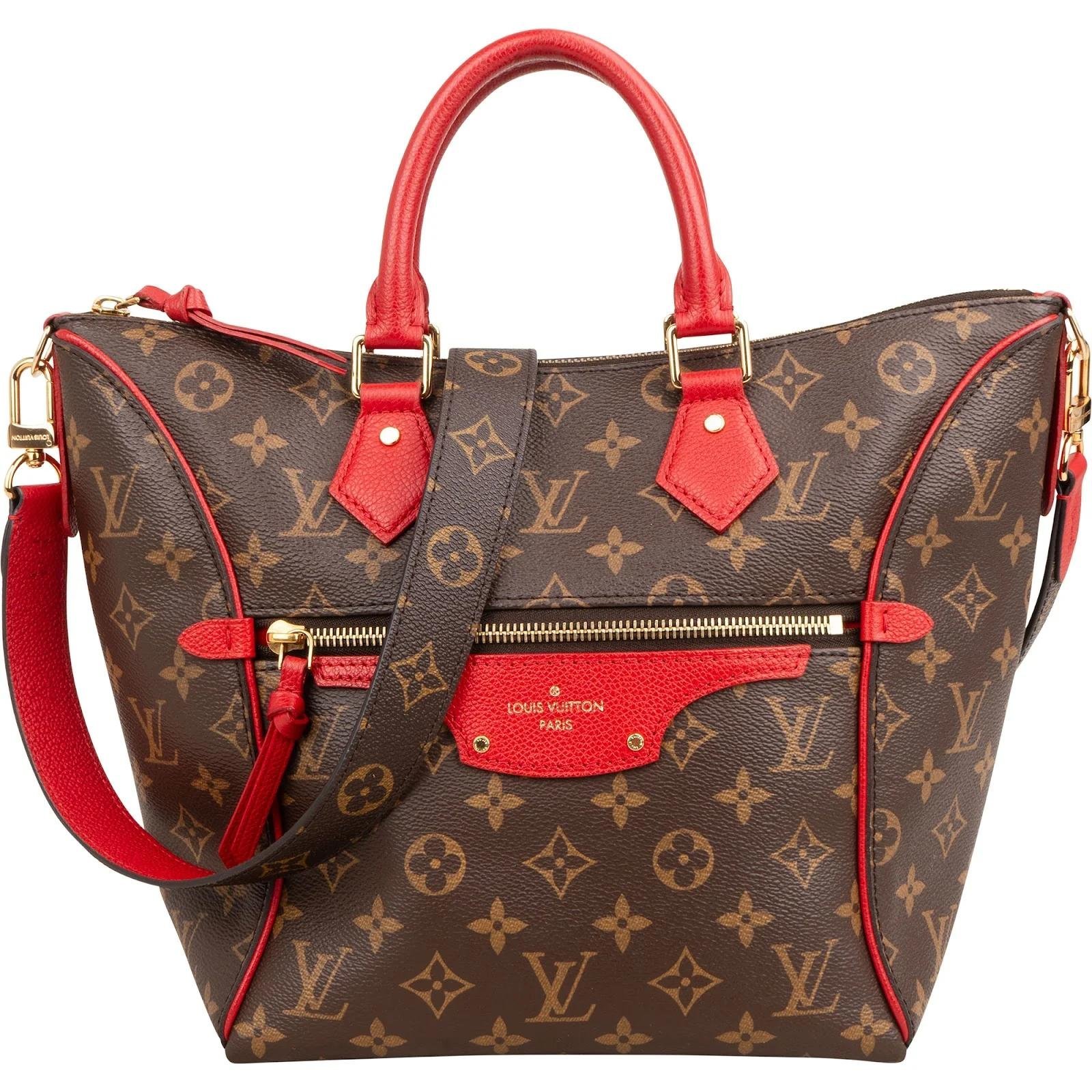Tournelle leather handbag