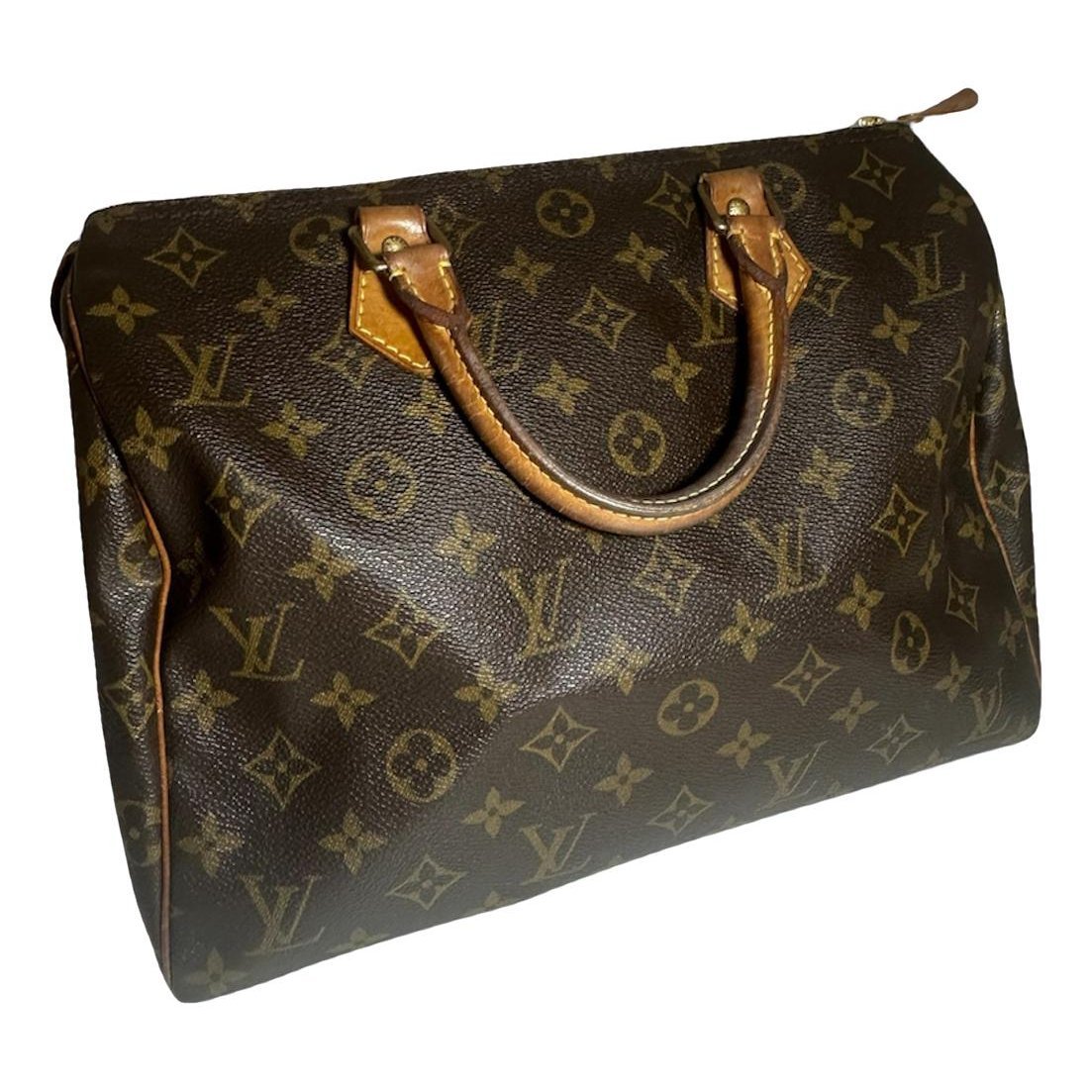 Speedy leather handbag