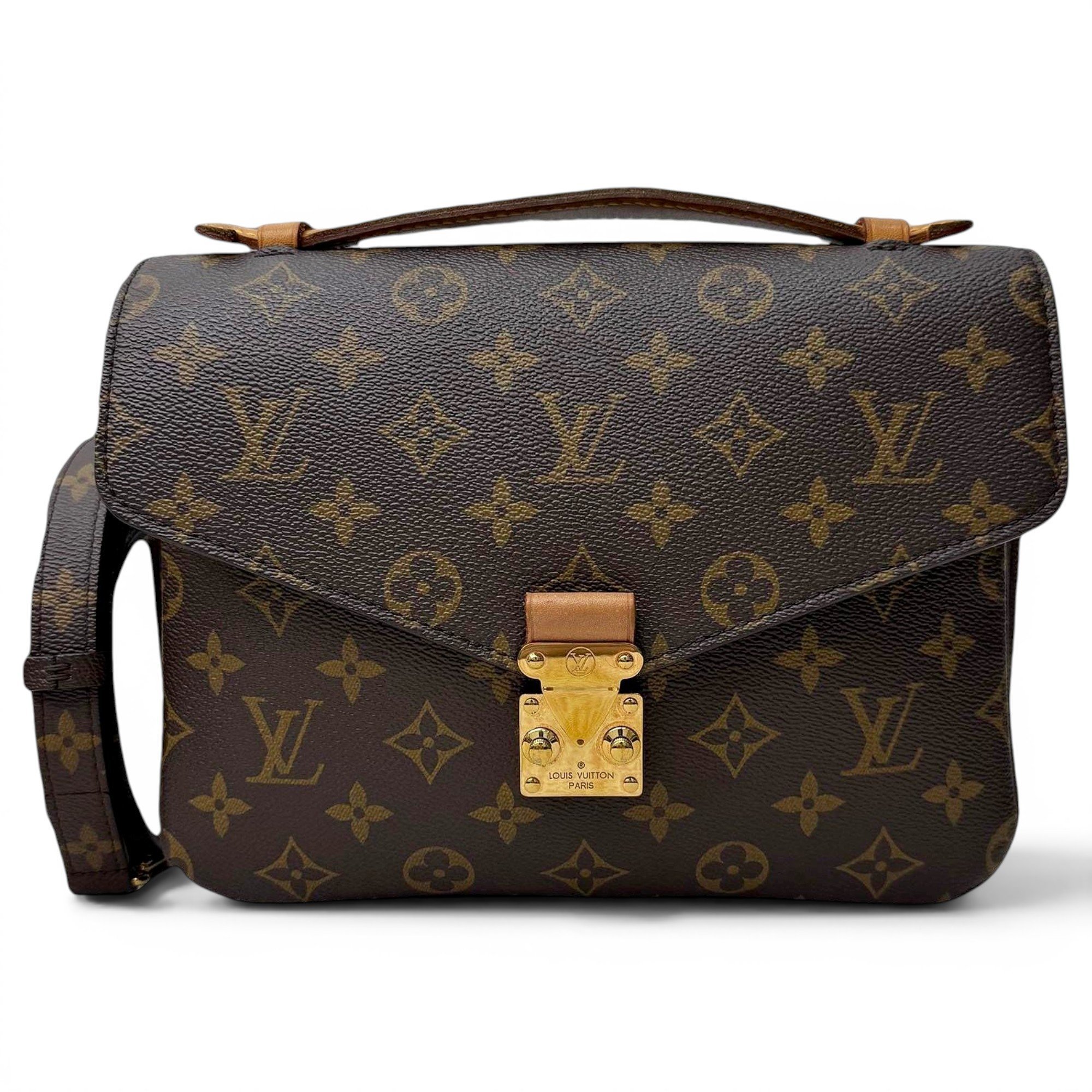 Metis leather handbag
