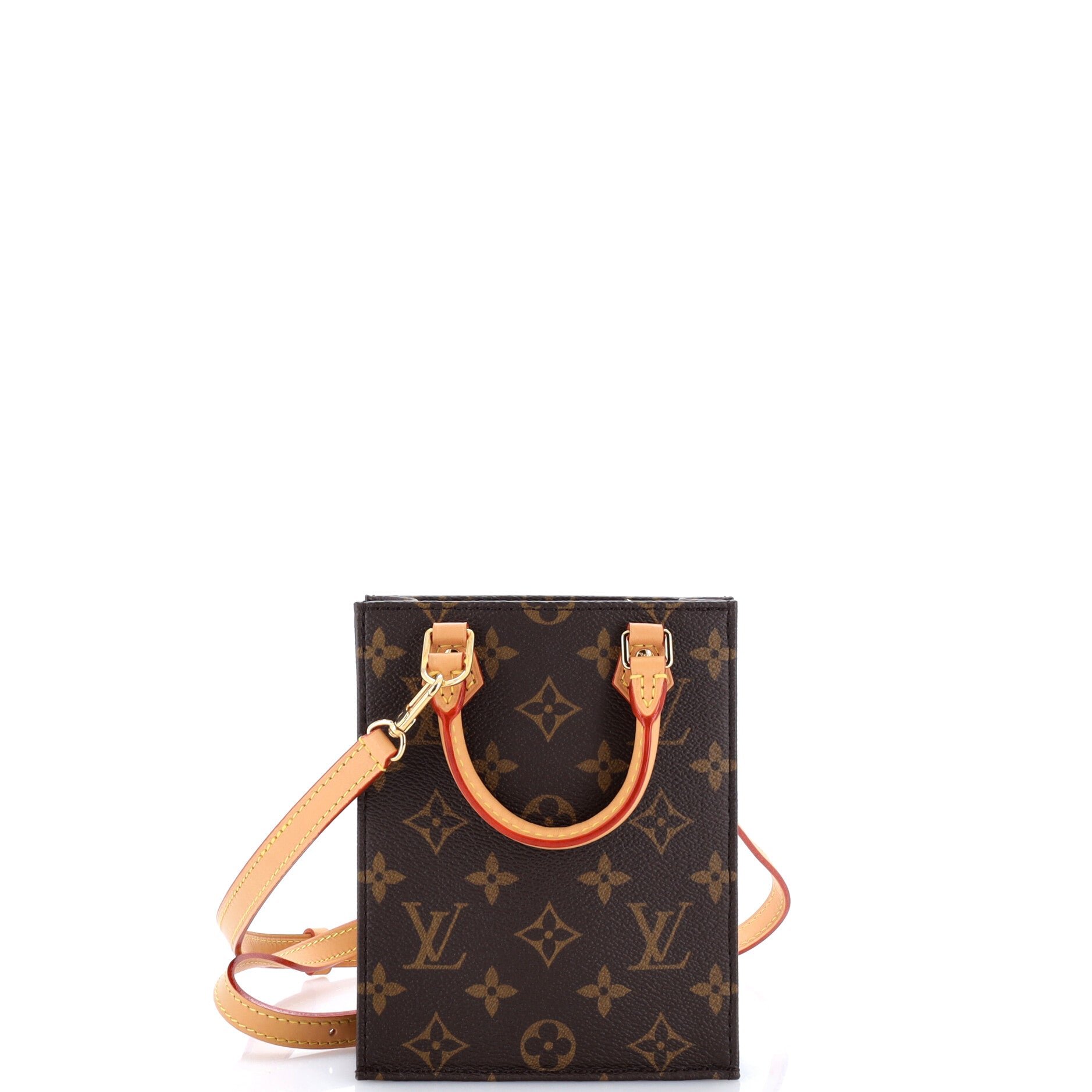 Petit Sac Plat Bag Monogram Canvas
