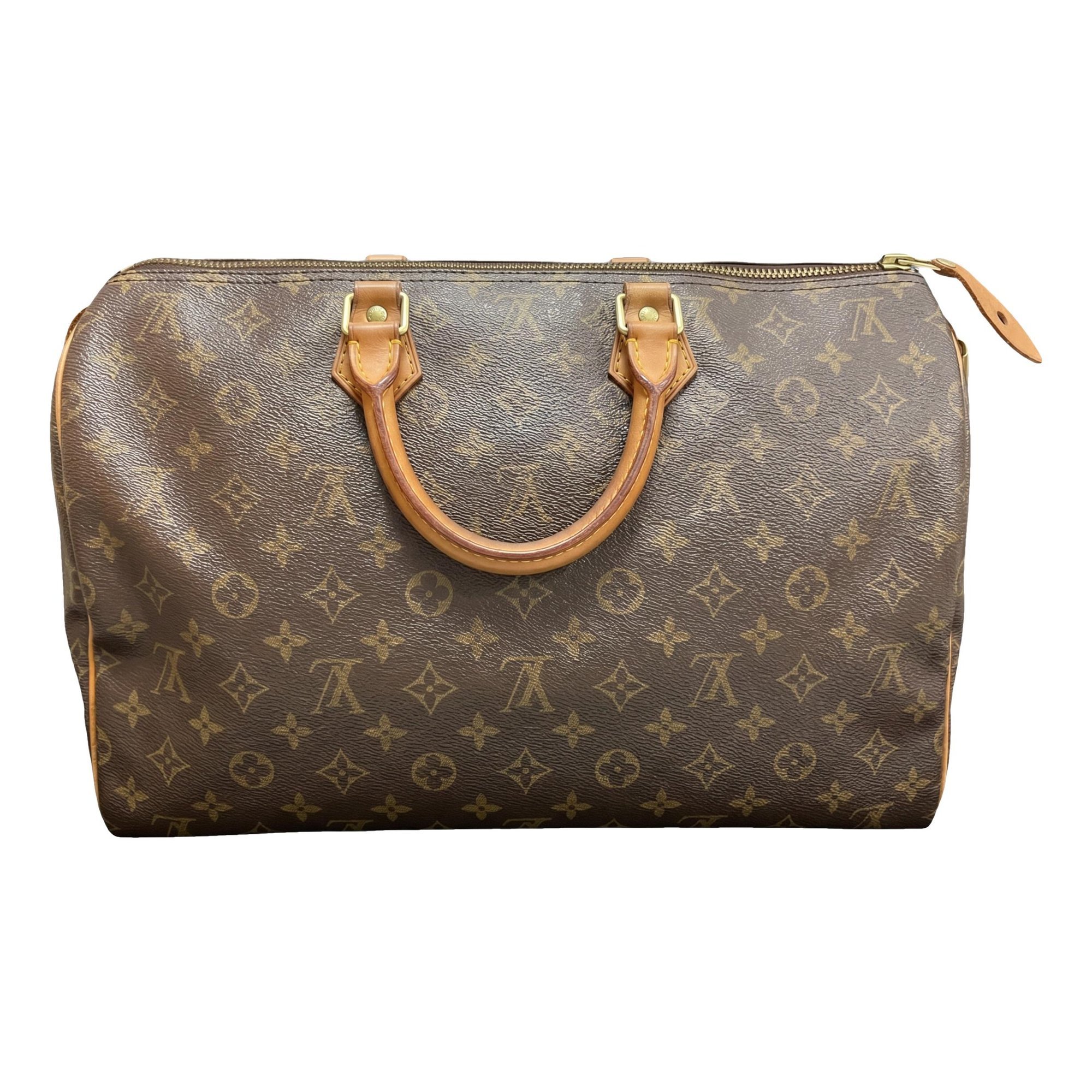 Speedy leather bag