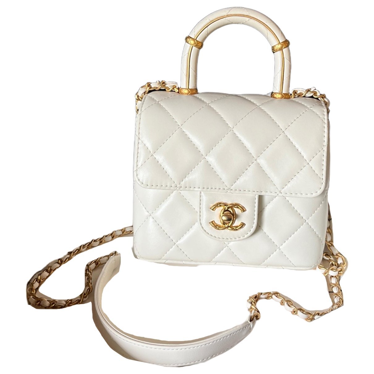 Timeless Classique Top Handle leather handbag