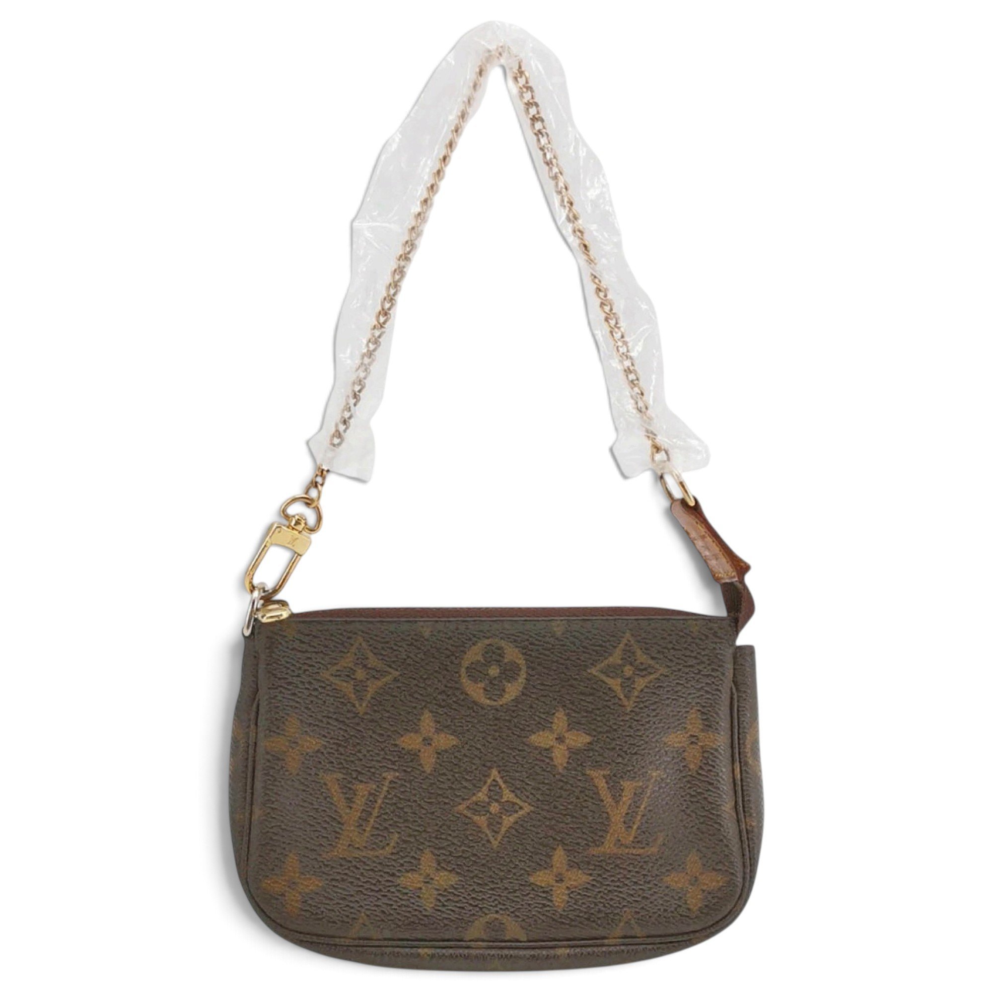 Pochette Accessoire leather handbag