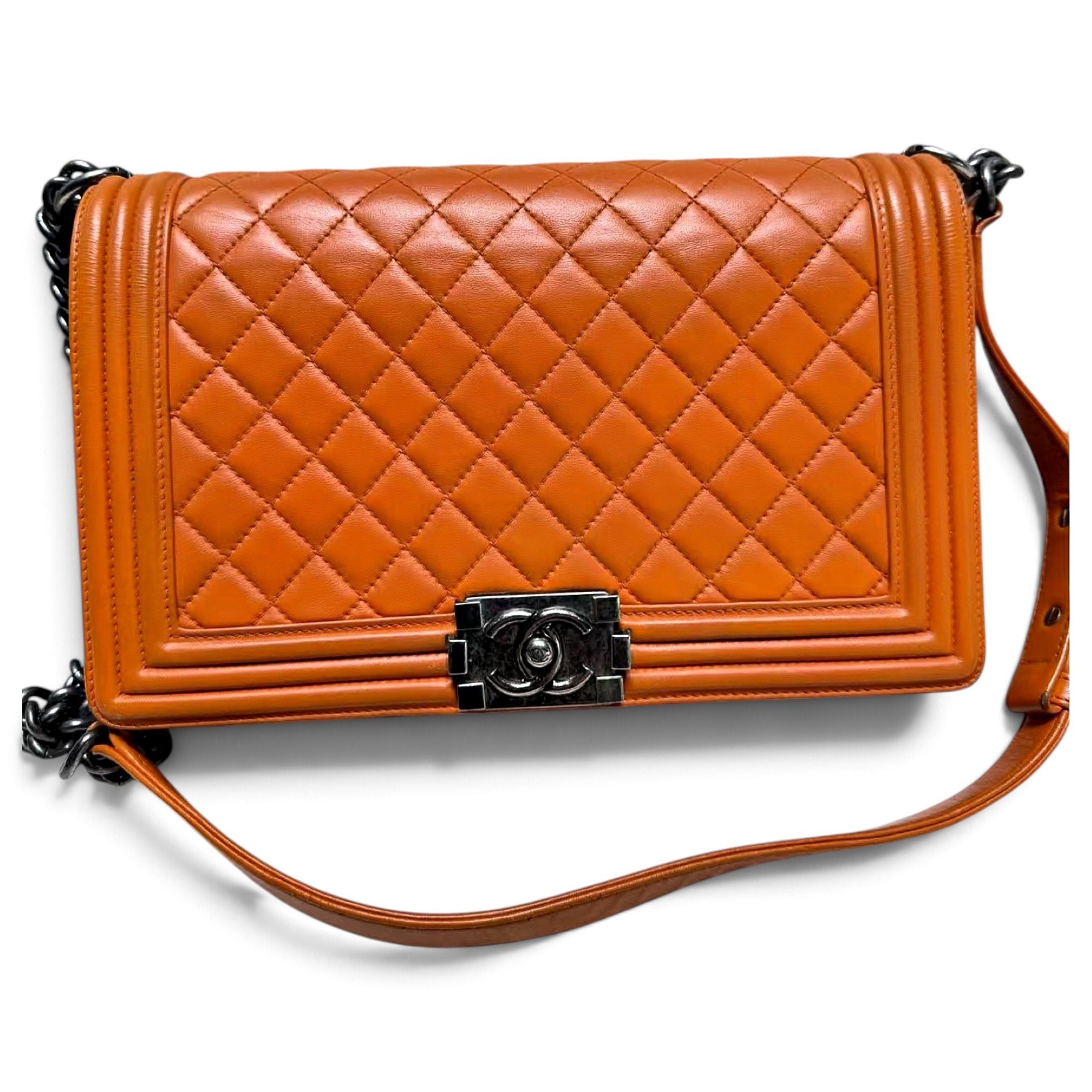 Boy leather handbag