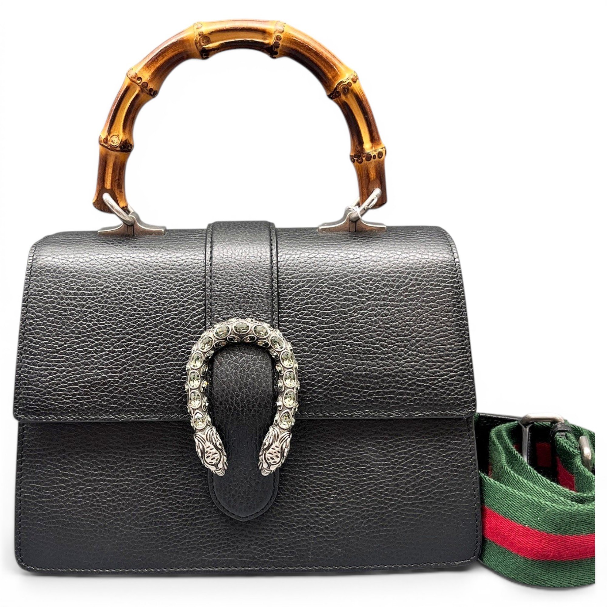 Dionysus Bamboo leather handbag