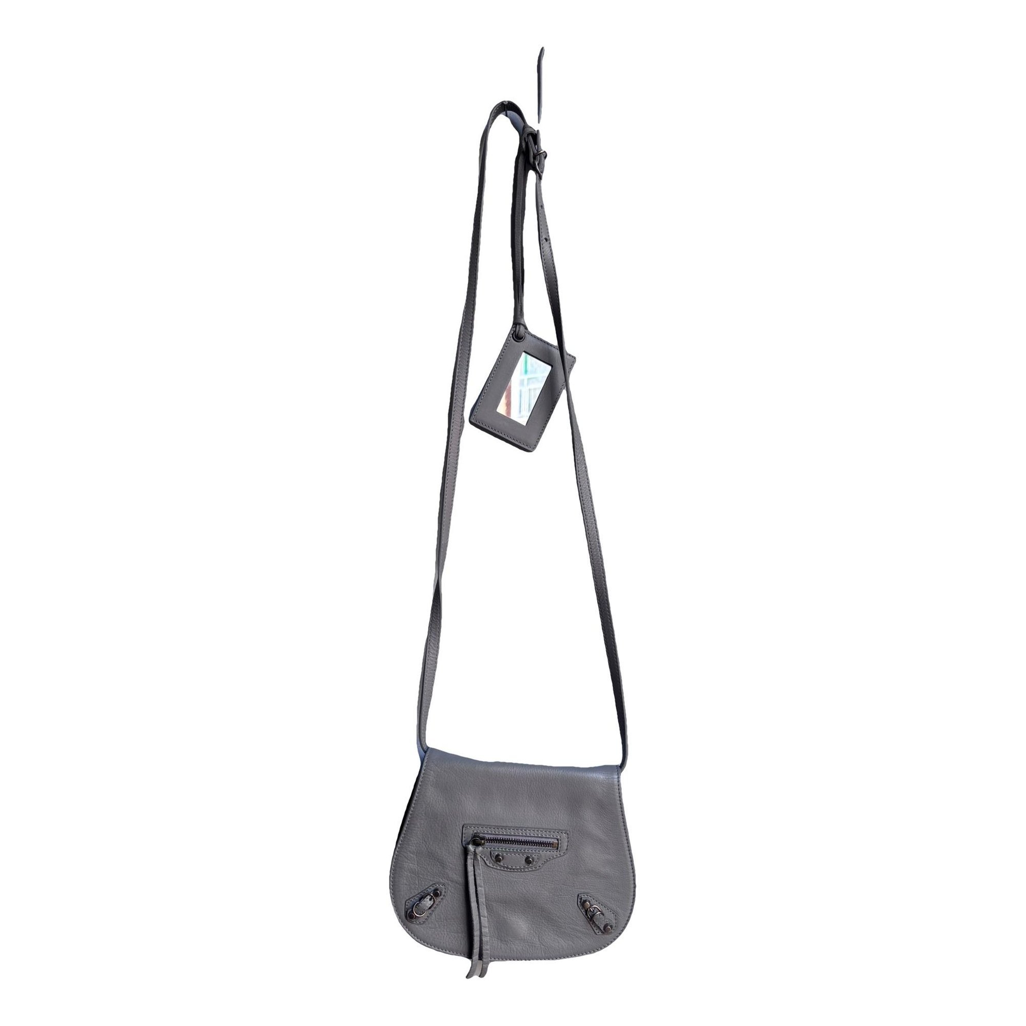 Leather crossbody bag