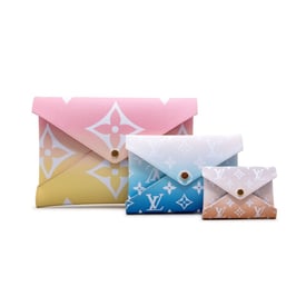 Louis Vuitton Multicolor Giant Monogram Canvas By The Pool Kirigami Pochette Gold Hardware, 2021
