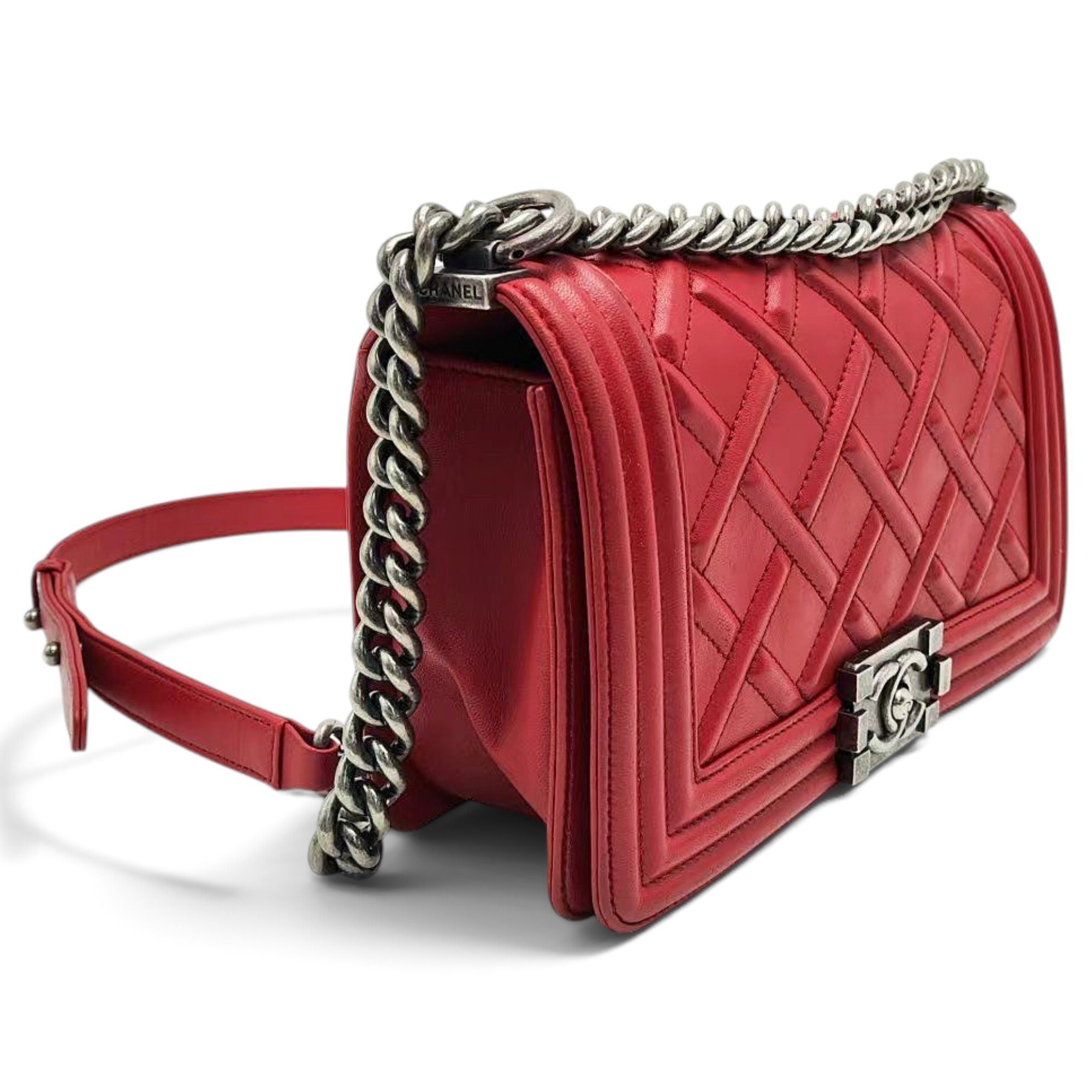 Boy leather handbag