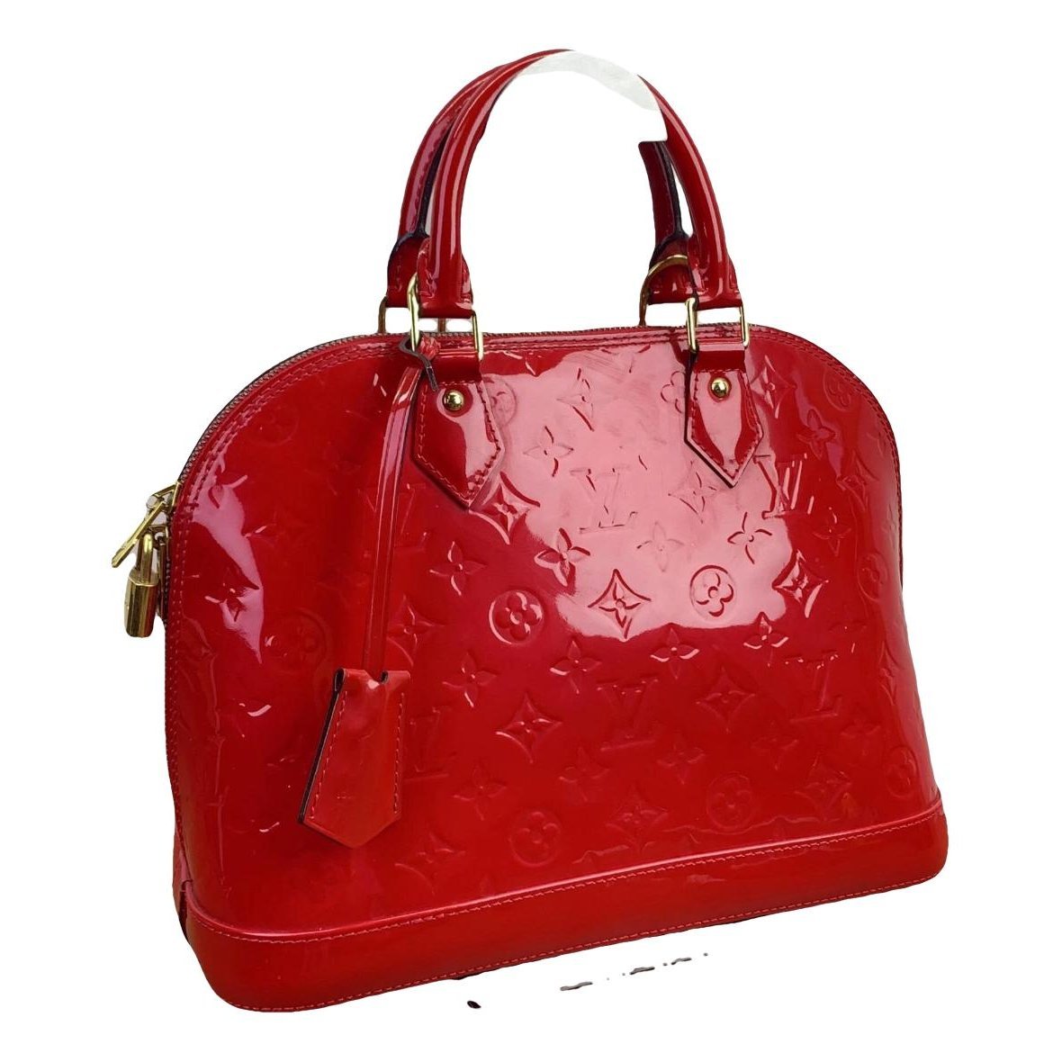 Alma patent leather handbag