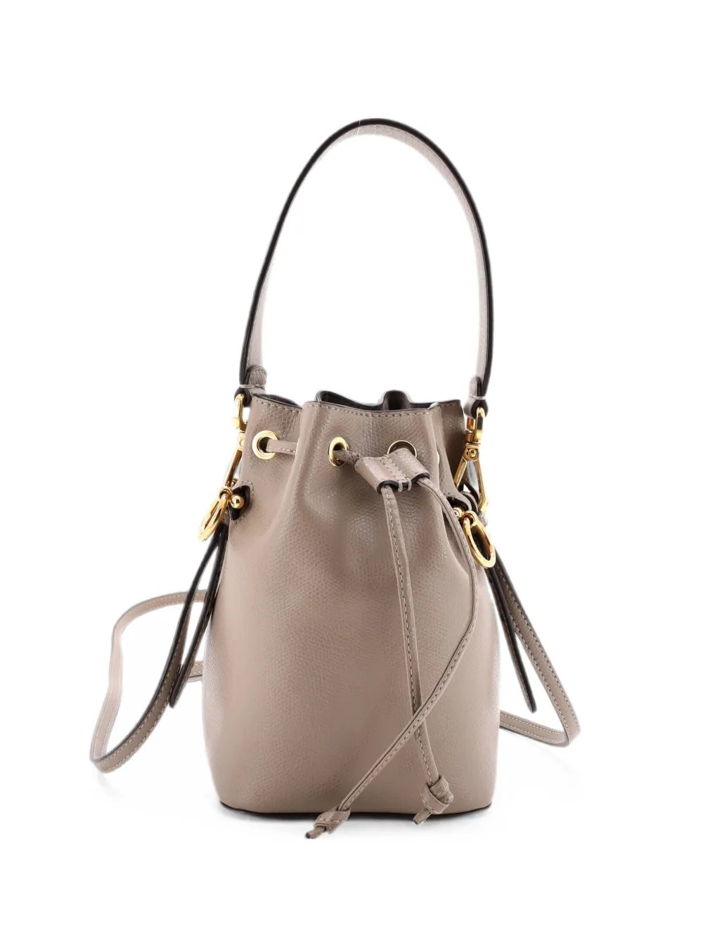 Mon Tresor Leather Mini bucket bag