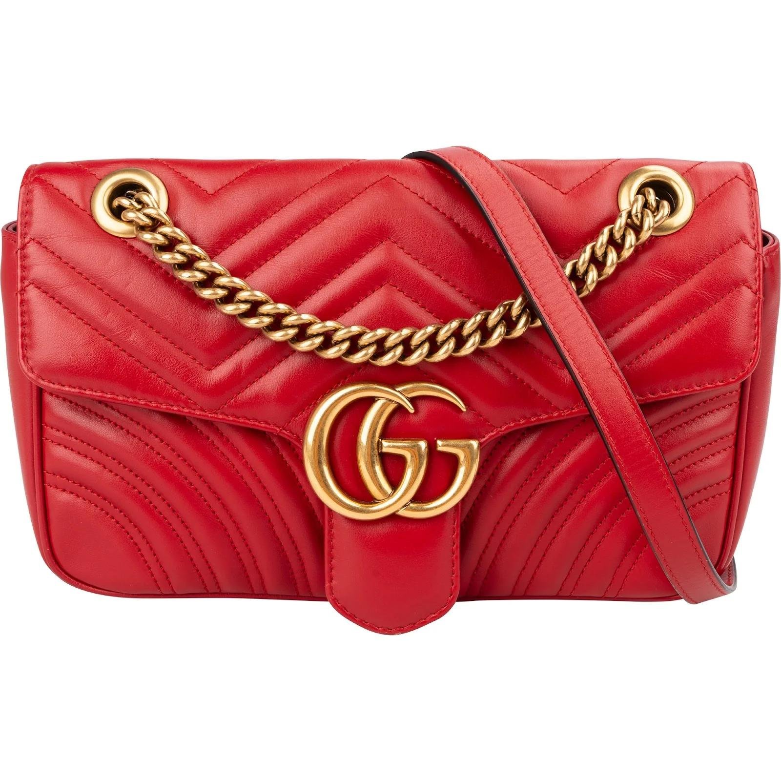 GG Marmont leather crossbody bag