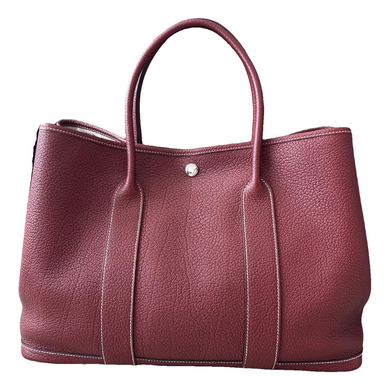 Garden Party leather handbag