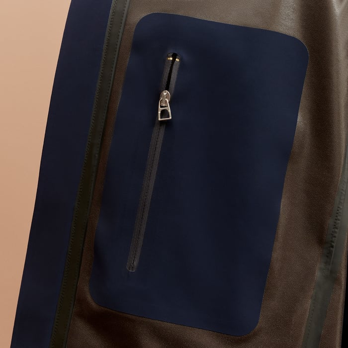 Navy Hardshell Jumping Water-resistant Jacket