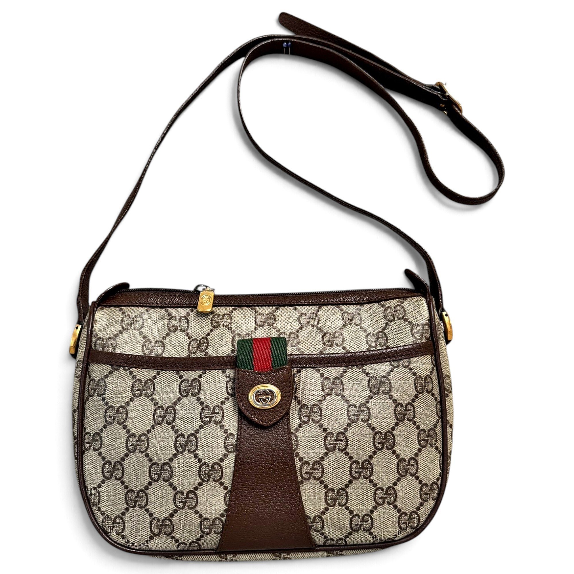Ophidia leather handbag