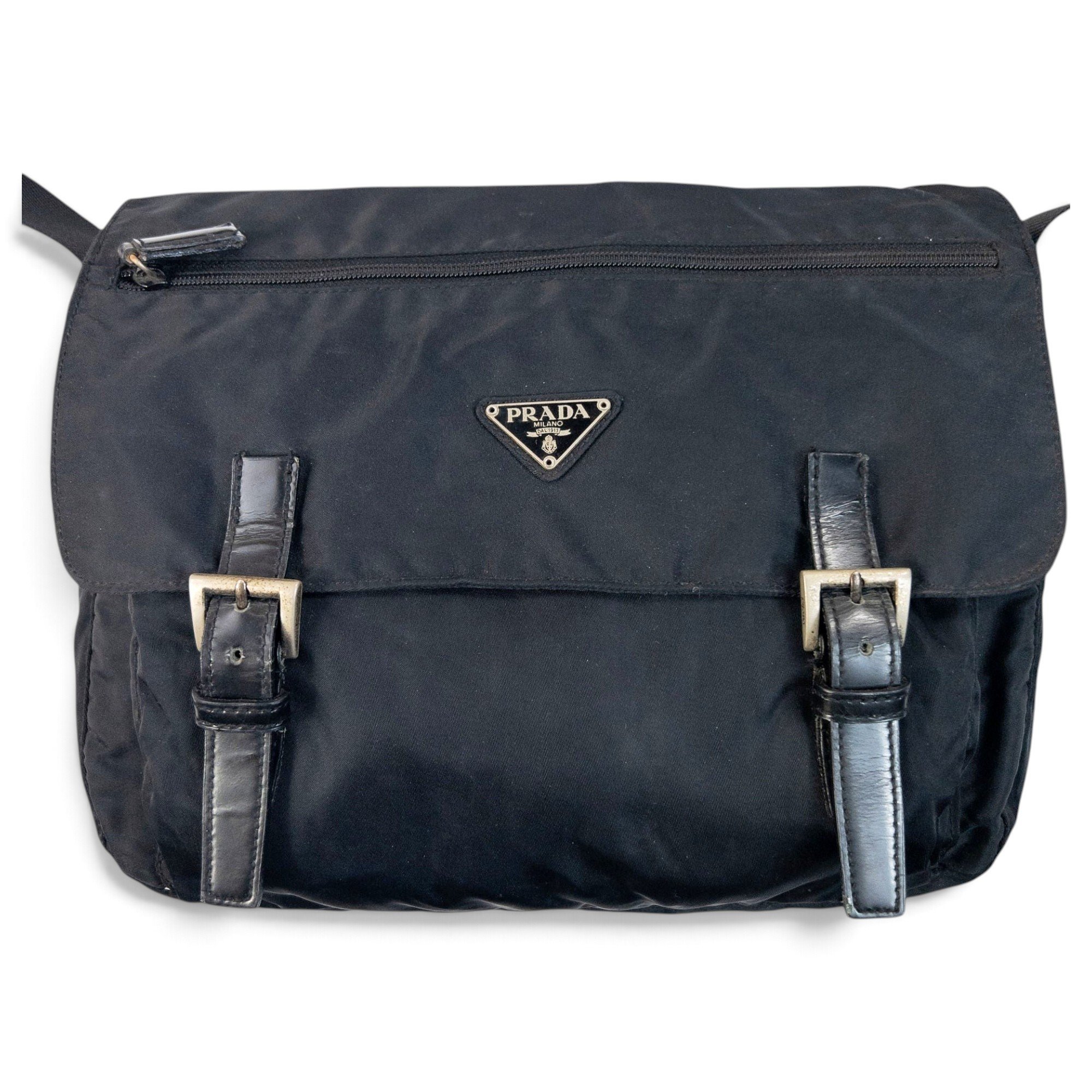 Leather crossbody bag