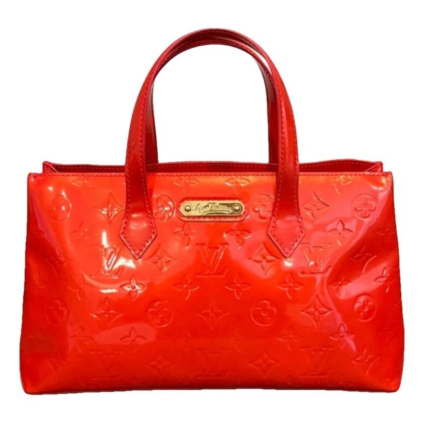 Wilshire patent leather tote