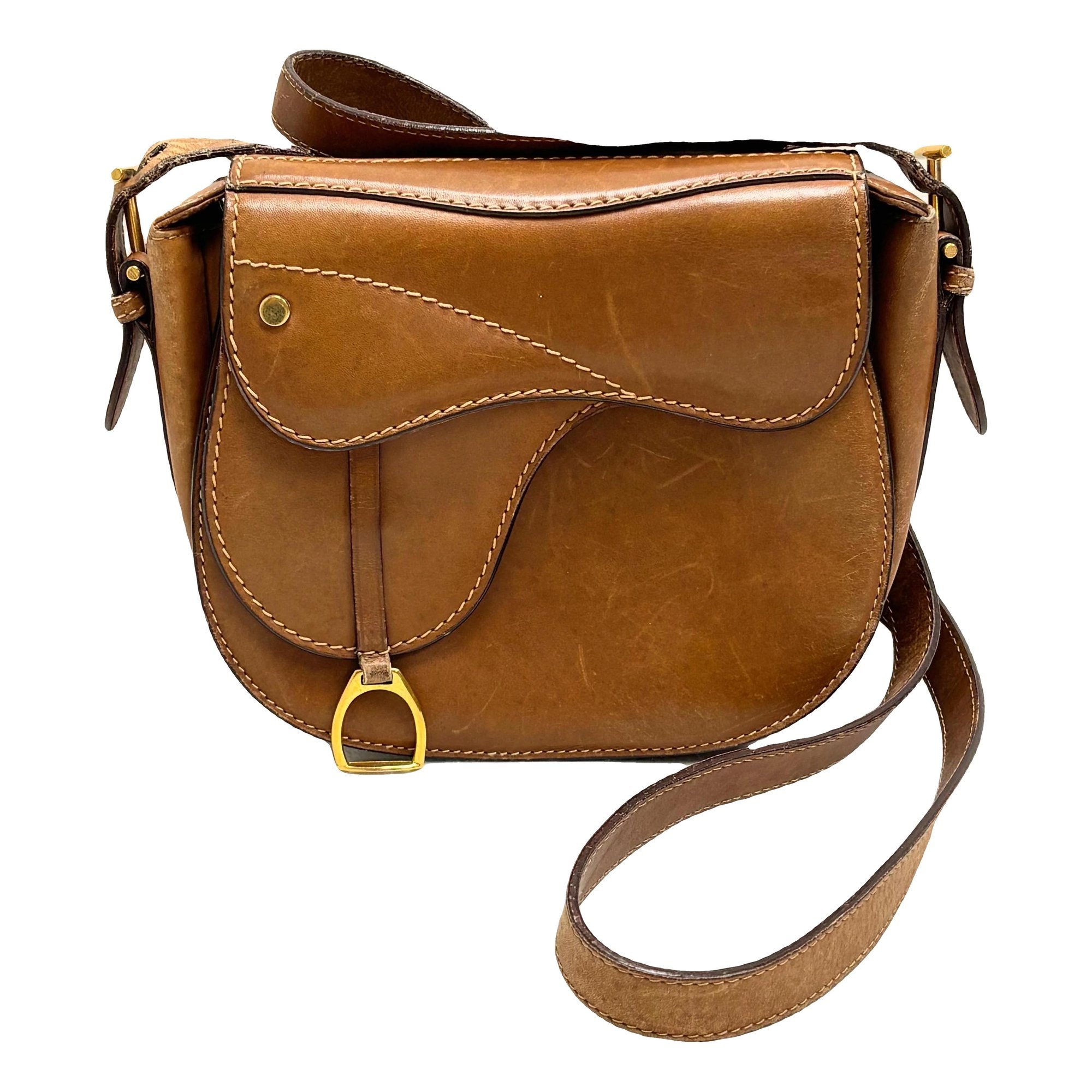 Leather handbag