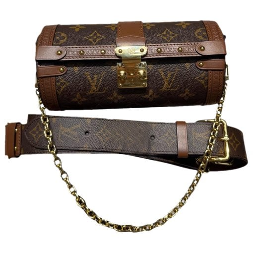 Papillon Trunk leather handbag