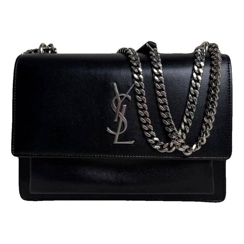 Sunset leather crossbody bag